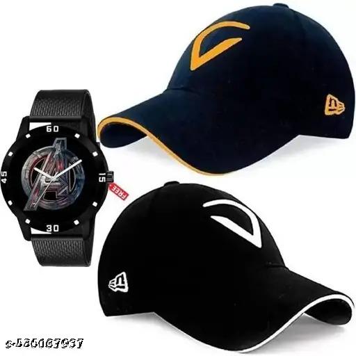 Trendy Unisex Cap Combo – Pack of 2 - image 4