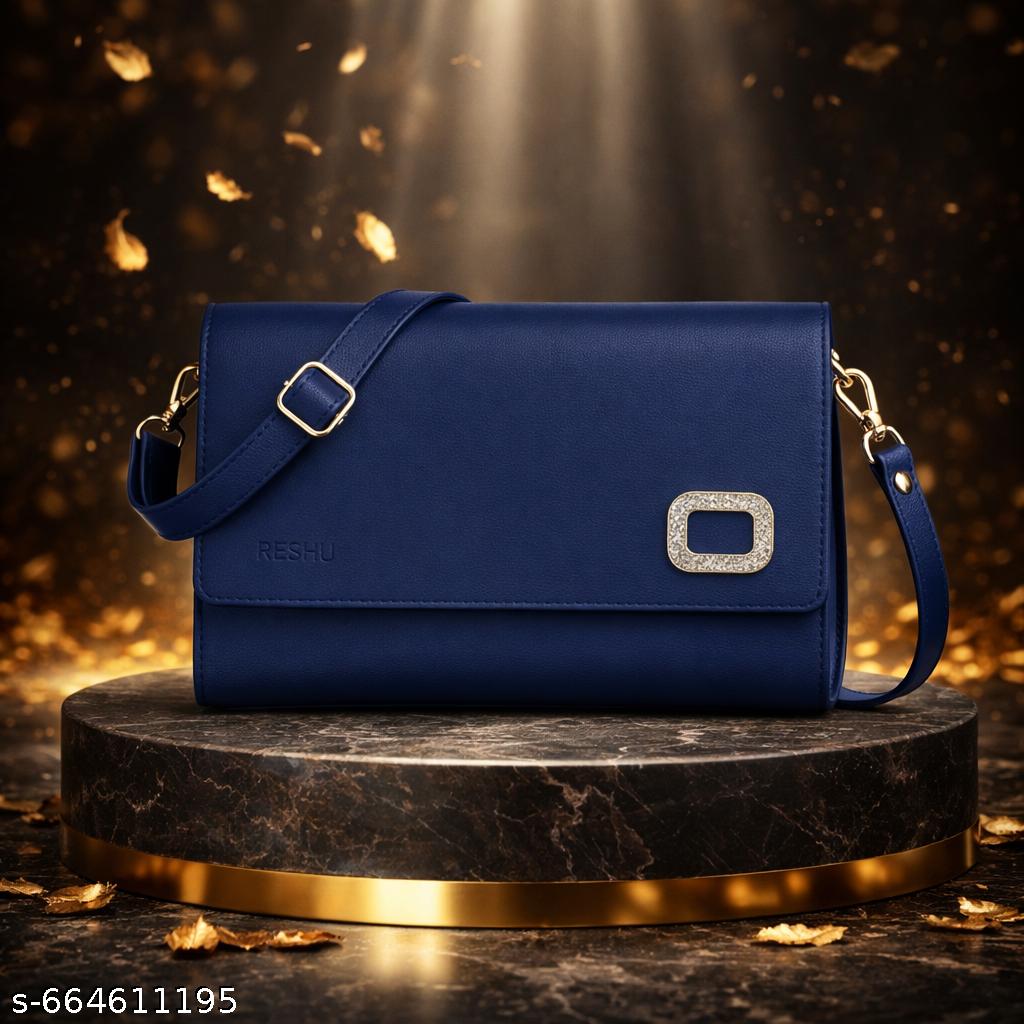 adjustable strap handmade premium PU leather with 6 card slot and zipper bag for women - Unixkart - View 4