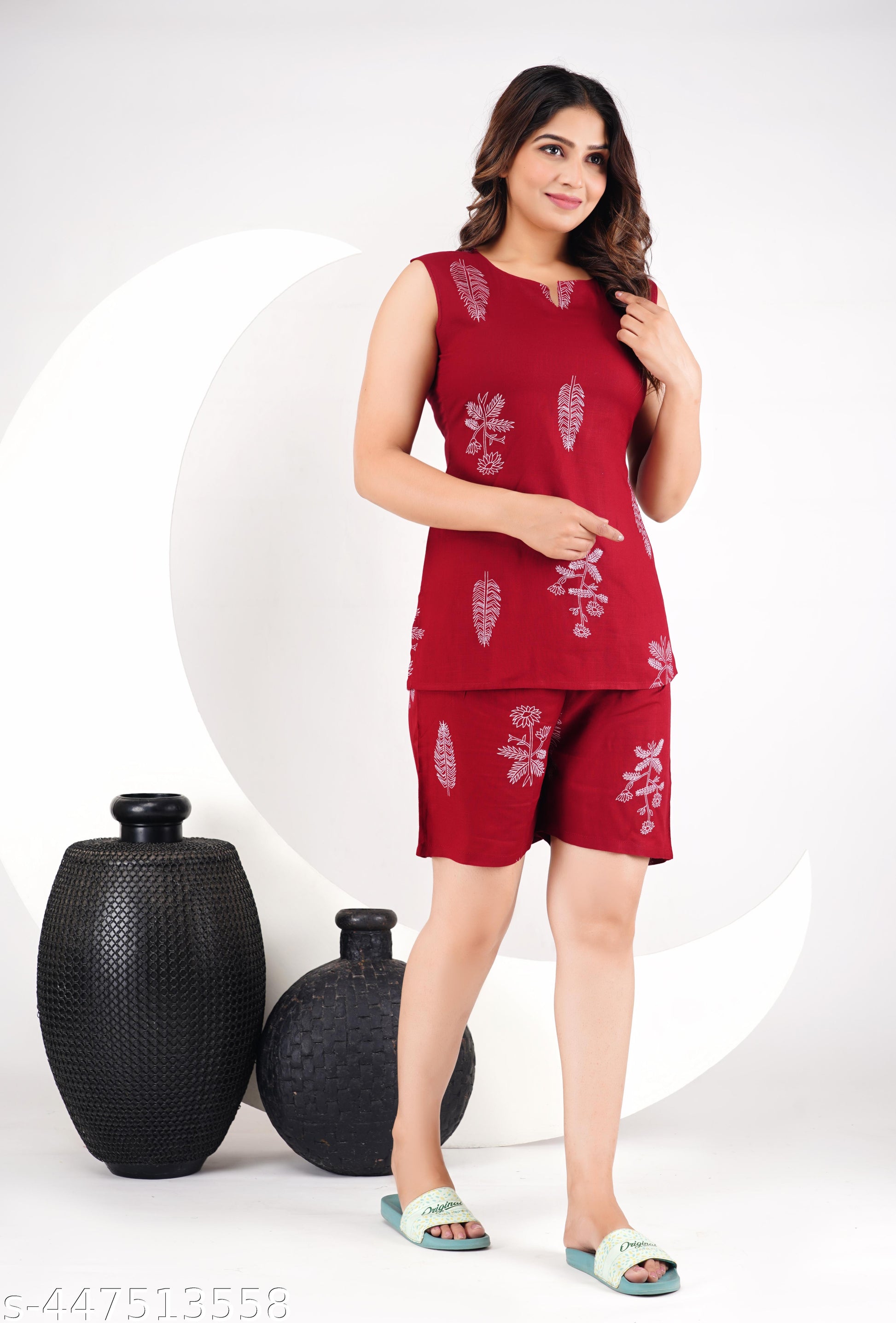 Night Suit For Women - View 4 - Juliate