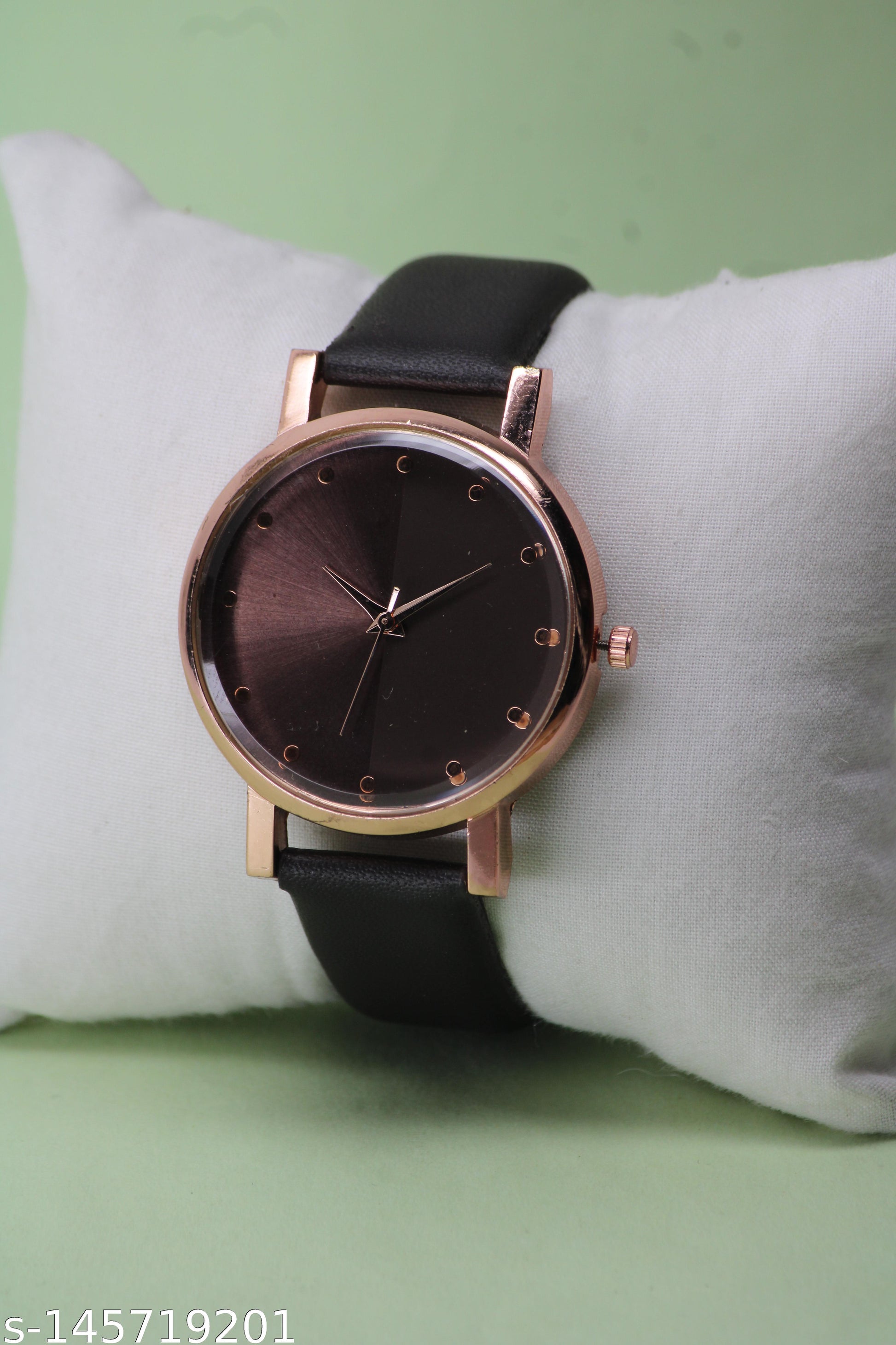 Best Quality New Arrivals Solid Designer White Stone Round Dial Colorful - Image 4
