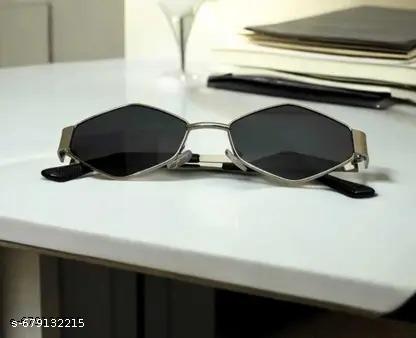 Hexagon UV Protected Sunglasses for Men & Women - Image 4