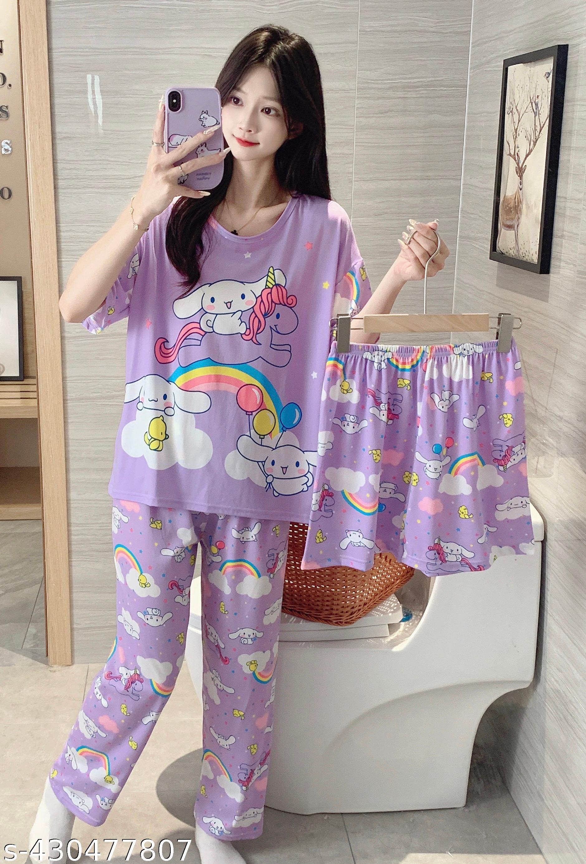 Imported Summer Nightsuit - View 4 - Juliate