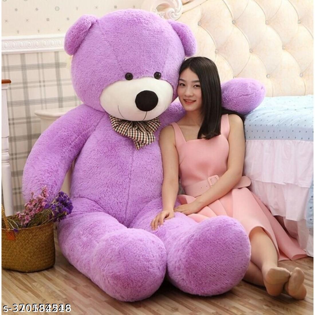 3 Feet Purple I Love You Teddy Bear - Unixkart - View 4