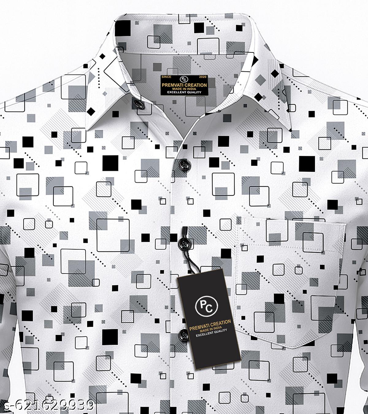 Men's Digital Print Shirt - Unixkart - View 4