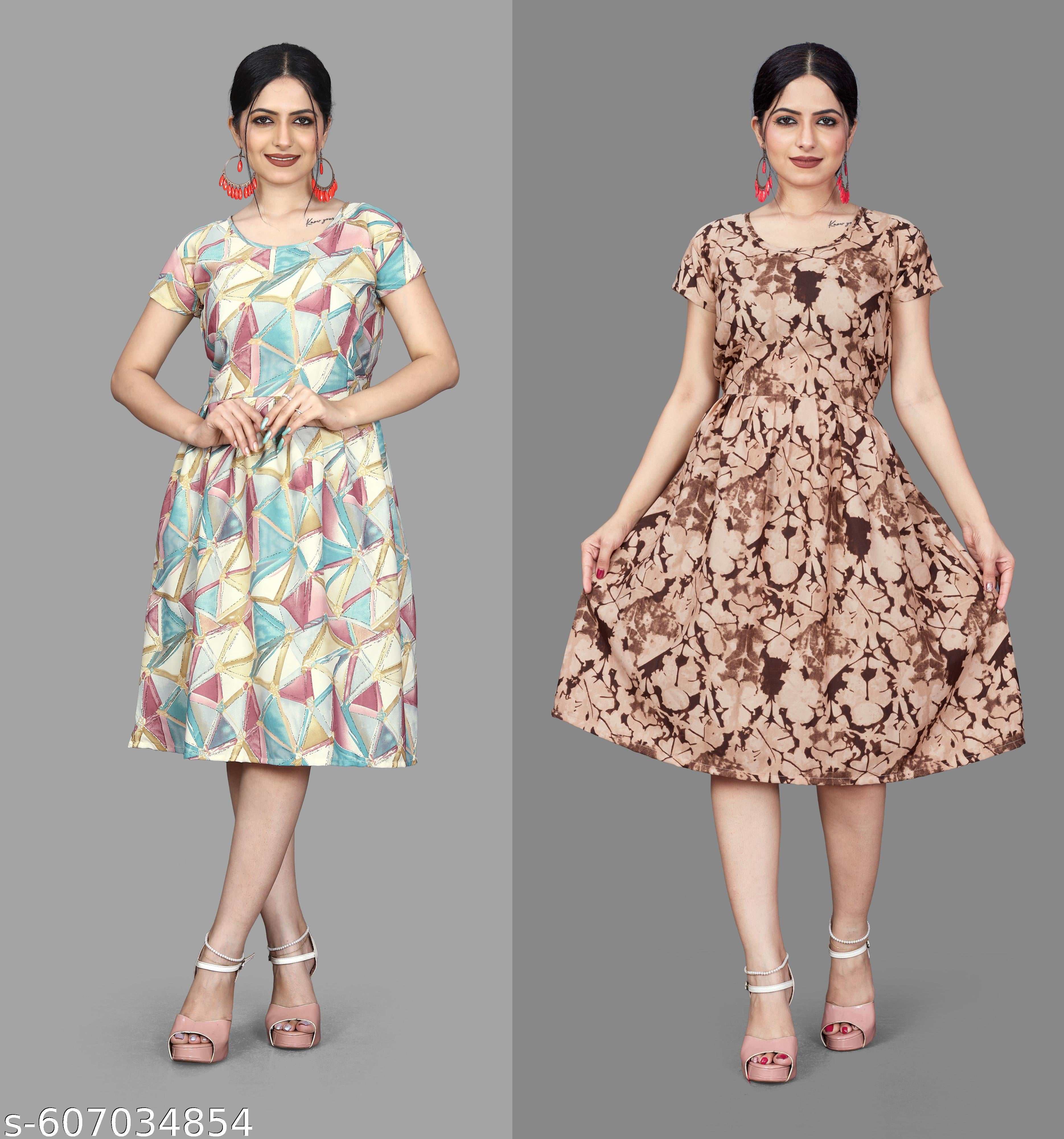 Women's One Piece Dress - Unixkart - View 4