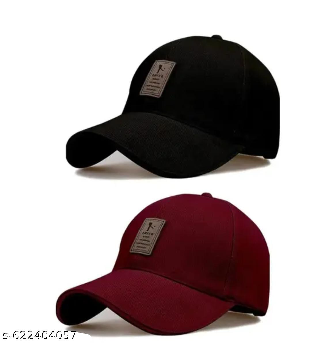 Stylish Cotton Caps Pack of 2 – Assorted - image 4