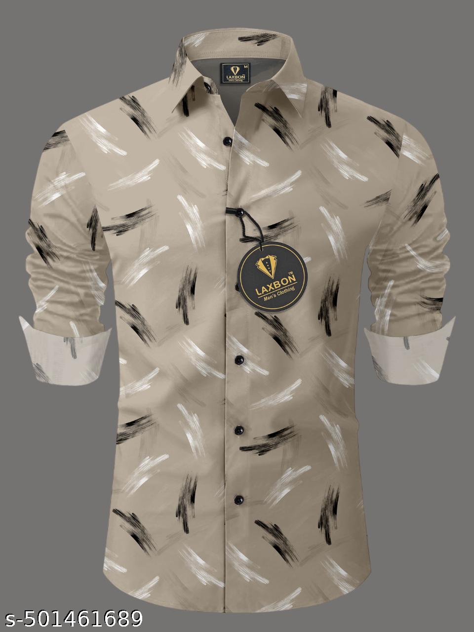 Men's Stylish Fashionable Printed Shirt - Unixkart - View 4