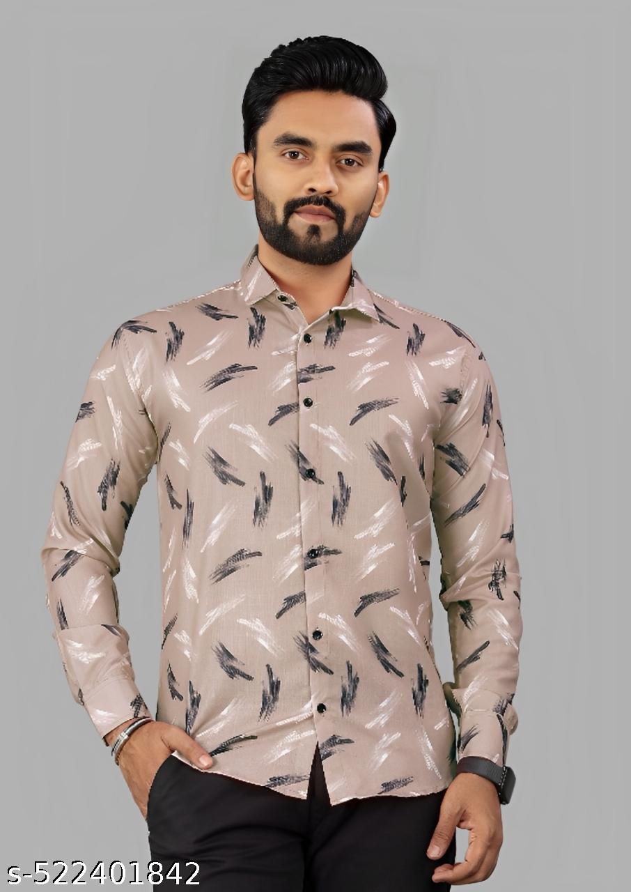 Men's Digital Print Casual Shirt - Unixkart - View 4