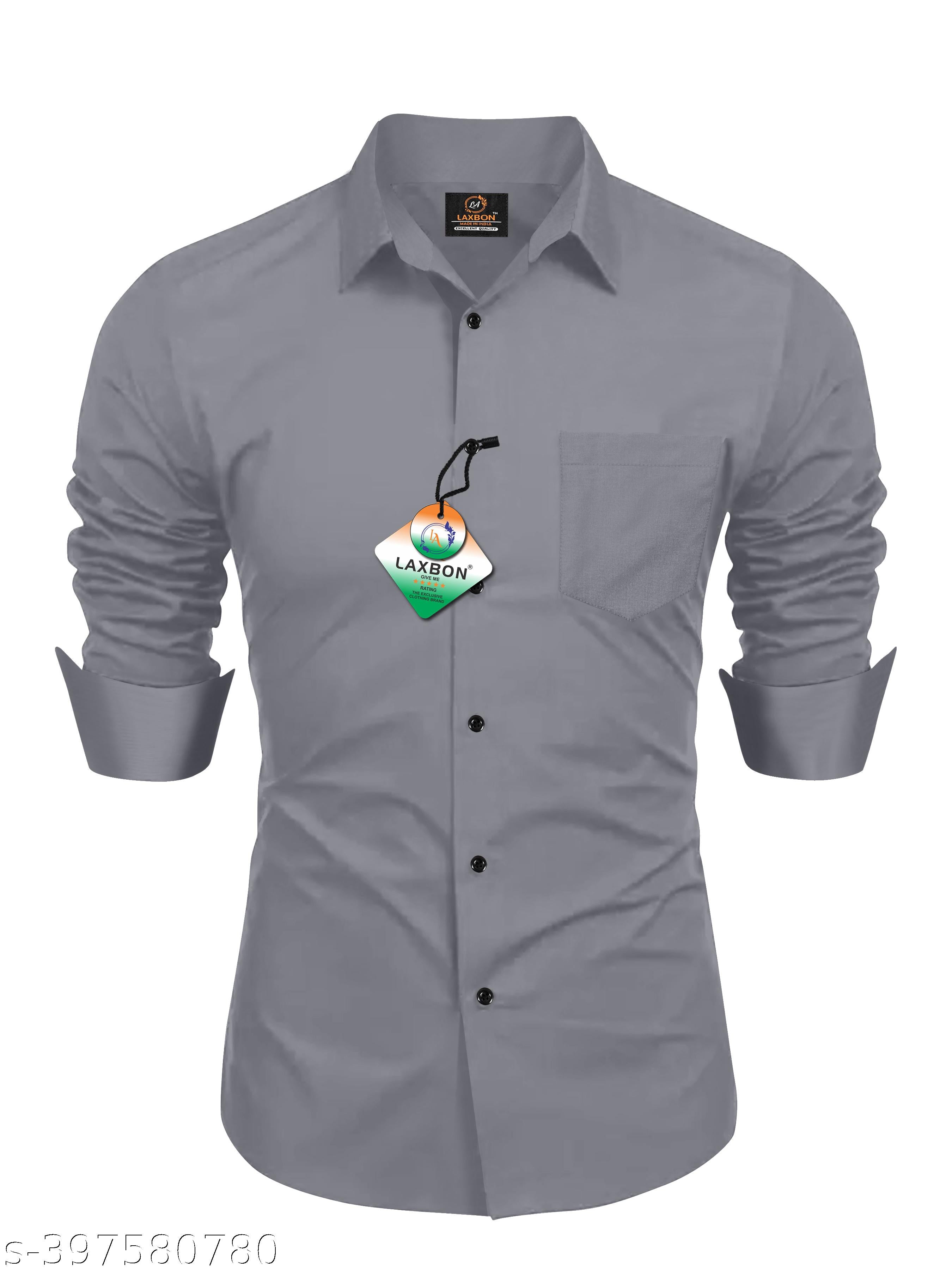 Men's Plain Casual Shirt - Unixkart - View 4