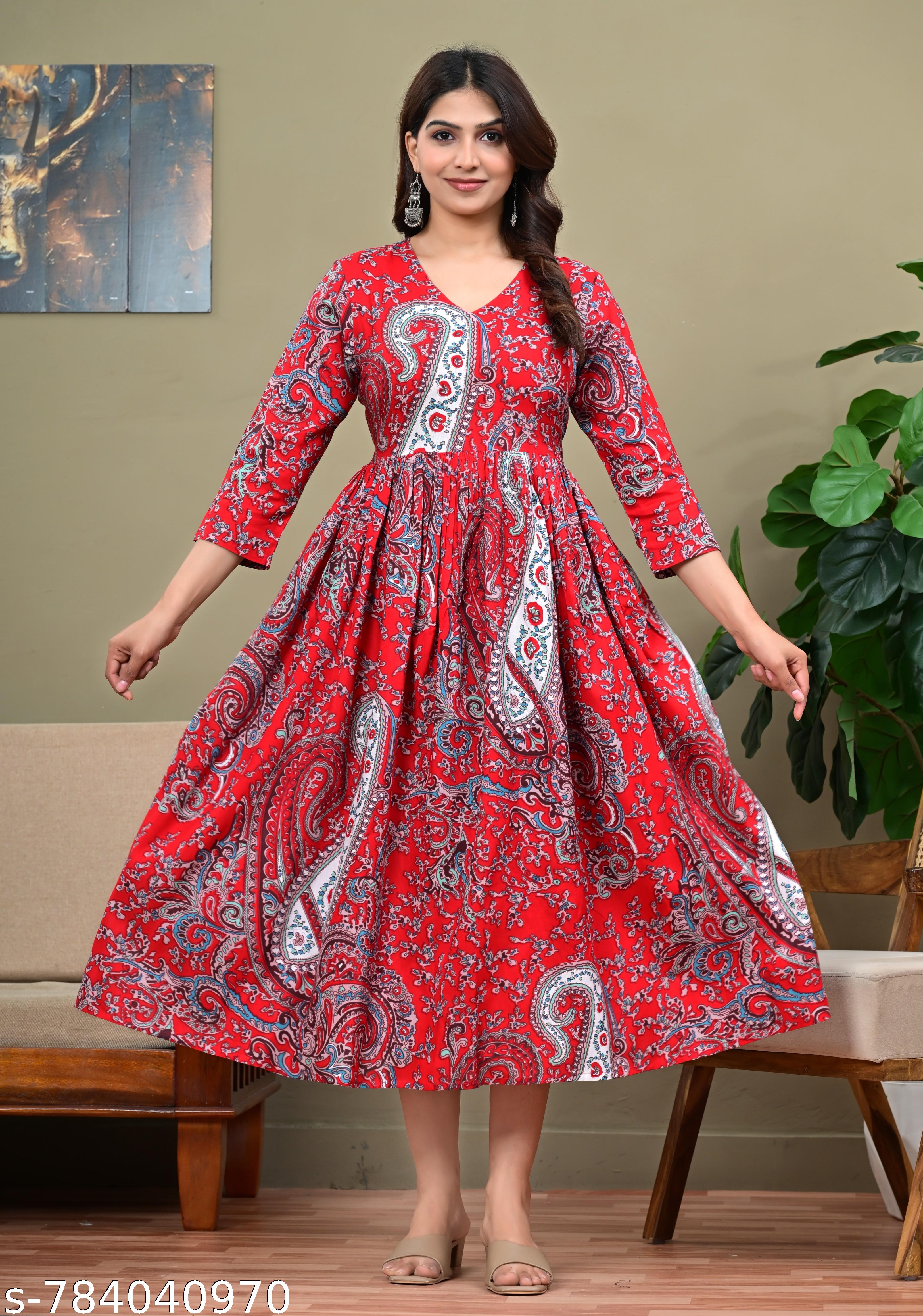 Women's Printed Kurti - Unixkart - View 4