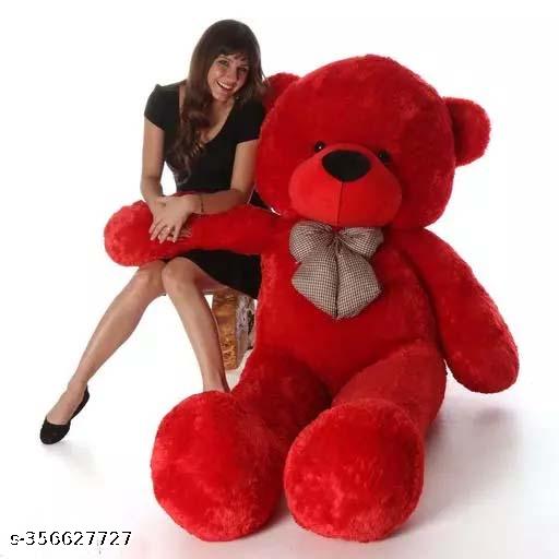 3 Feet Red Standing Cute Teddy Bear - Unixkart - View 4