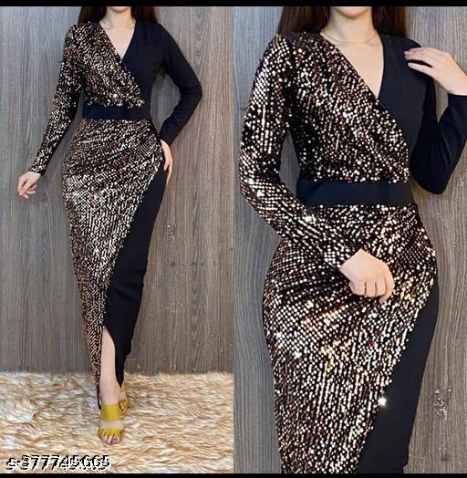 Women's Velvet Elegance One-Piece Dress - image 4