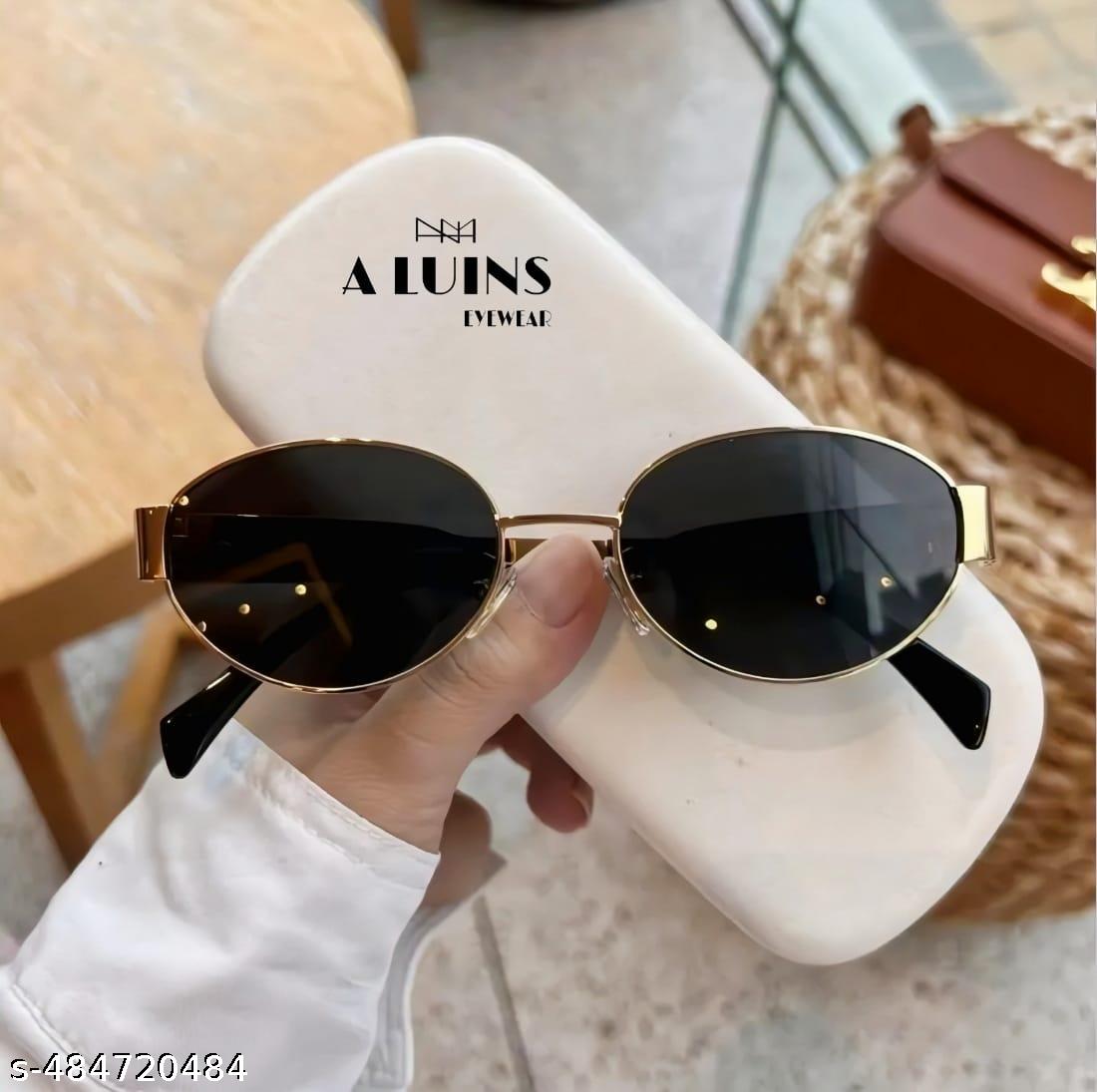 Retro Oval Metal Frame Vintage Sunglasses – UV400 Protection - image 4