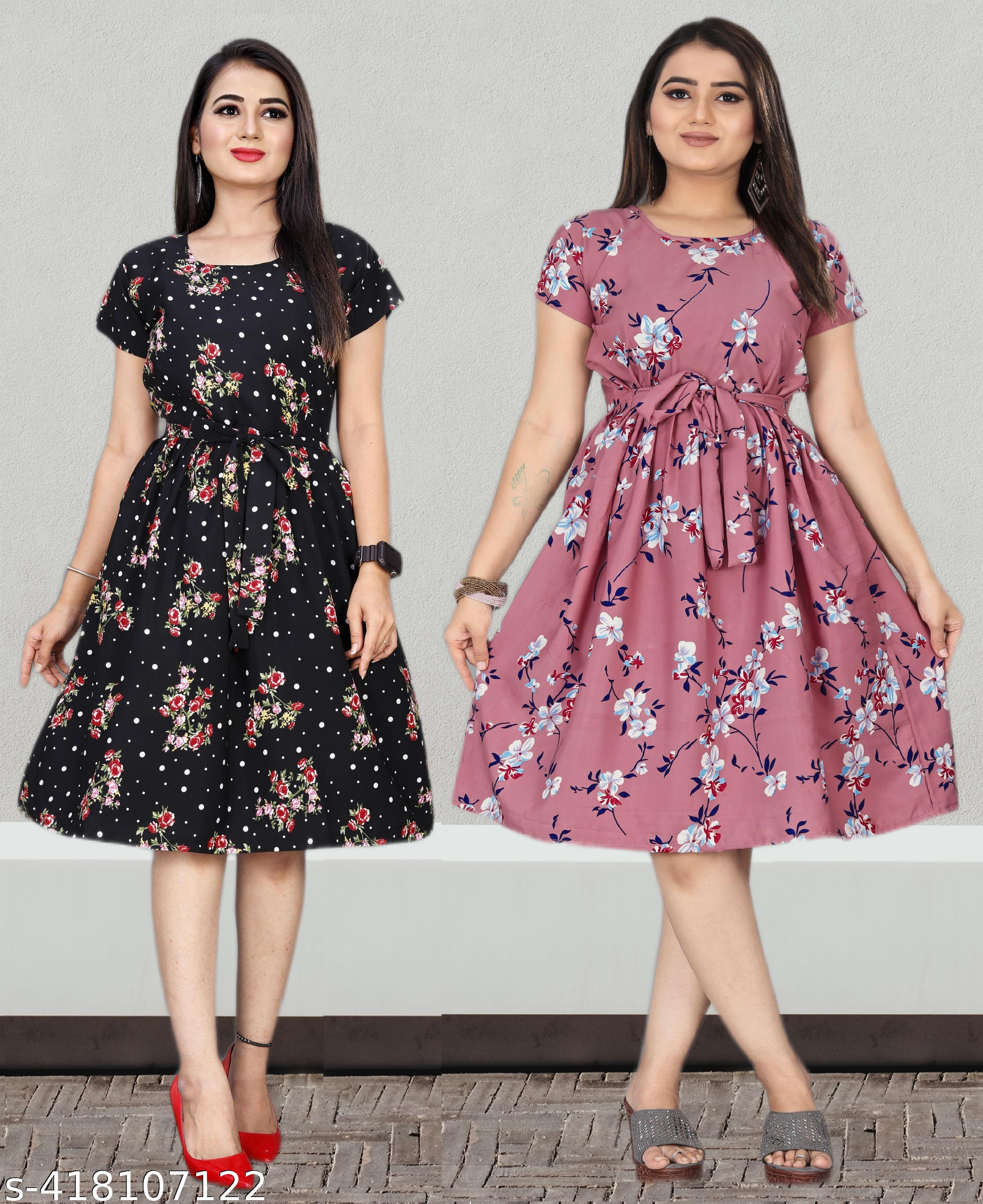 Women's One Piece Dress - Unixkart - View 4