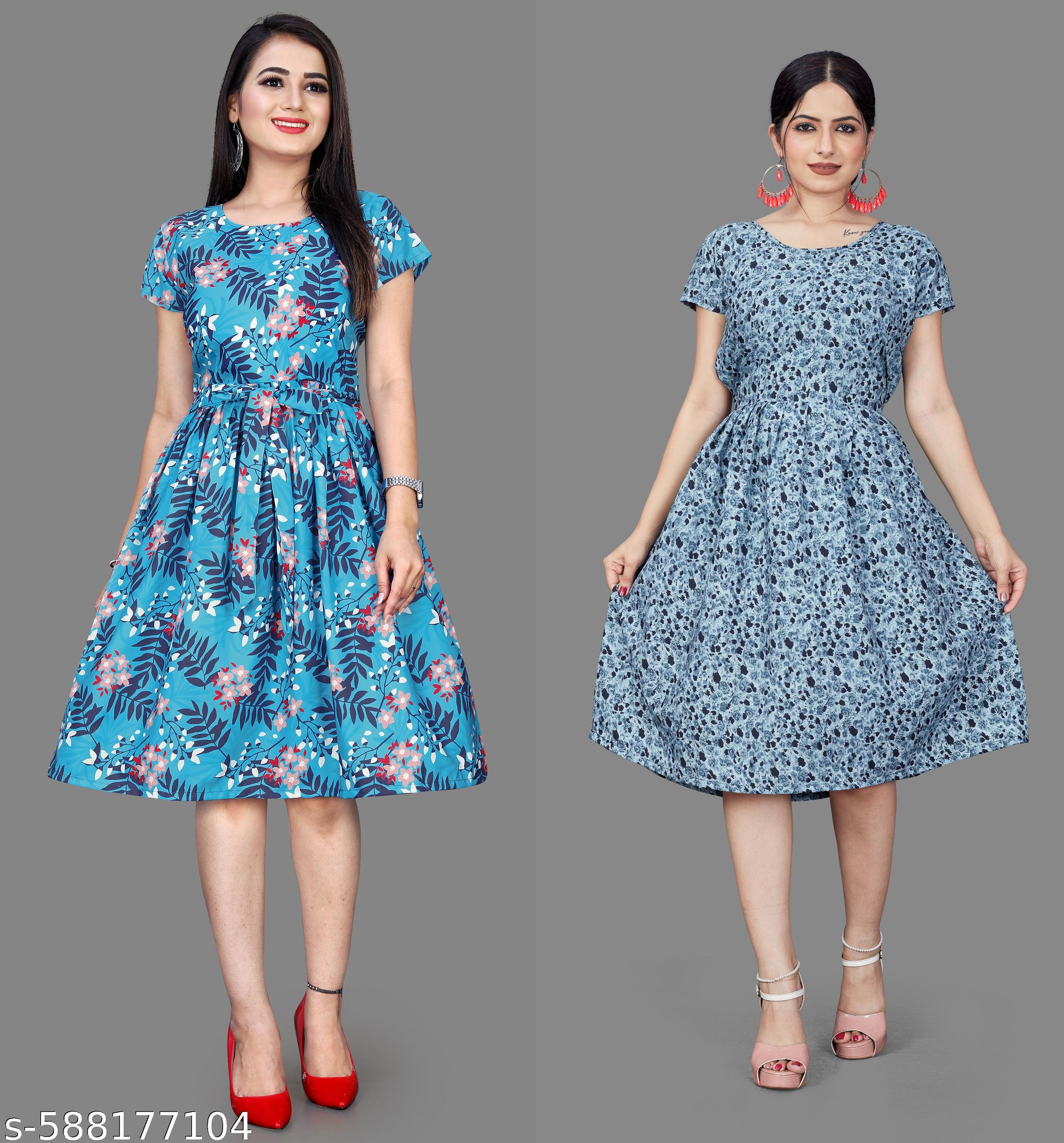 Women's One Piece Dress - Unixkart - View 4