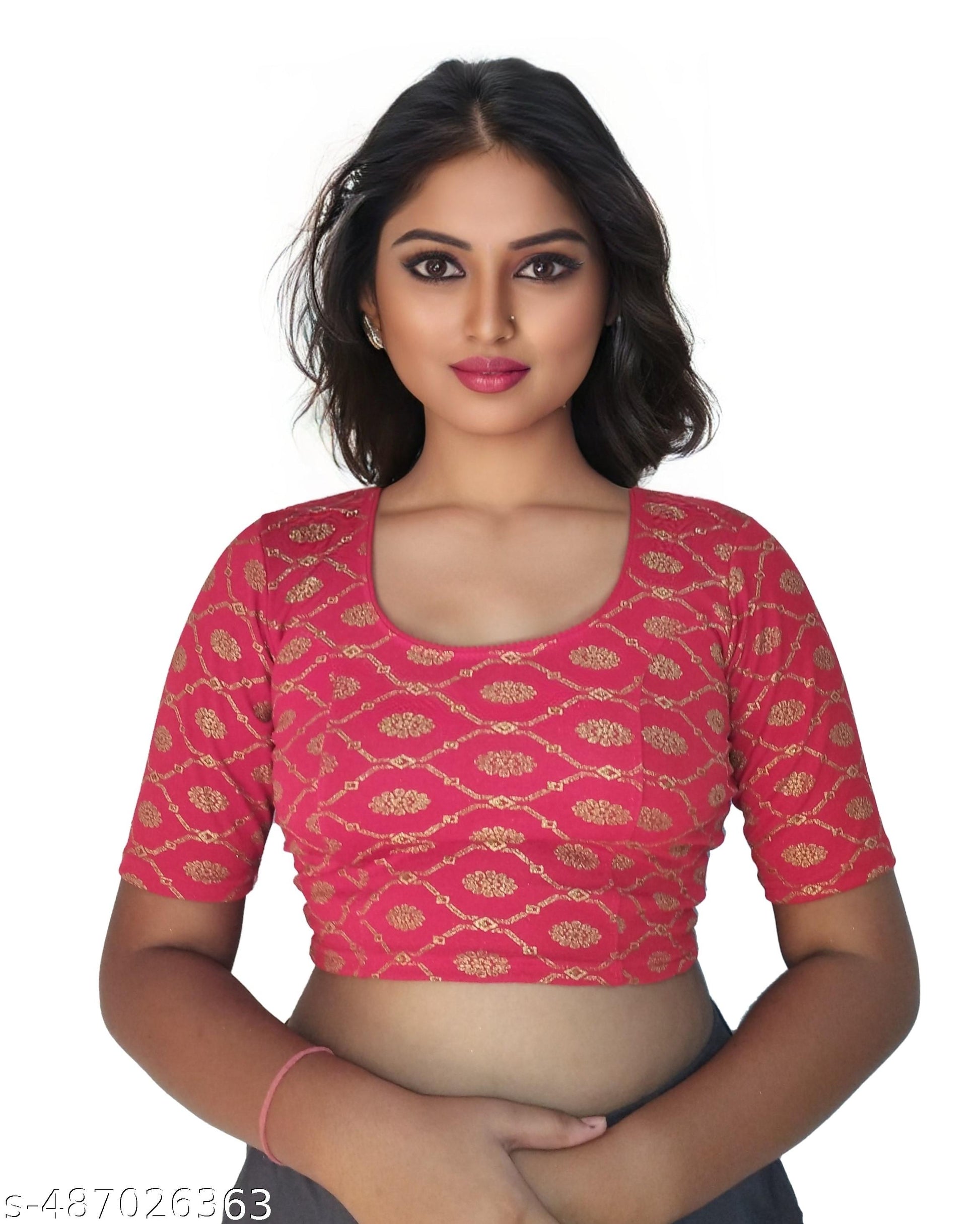 Readymade blouse for women Back open Latkan Design New Latest design 2025 - Unixkart - View 4