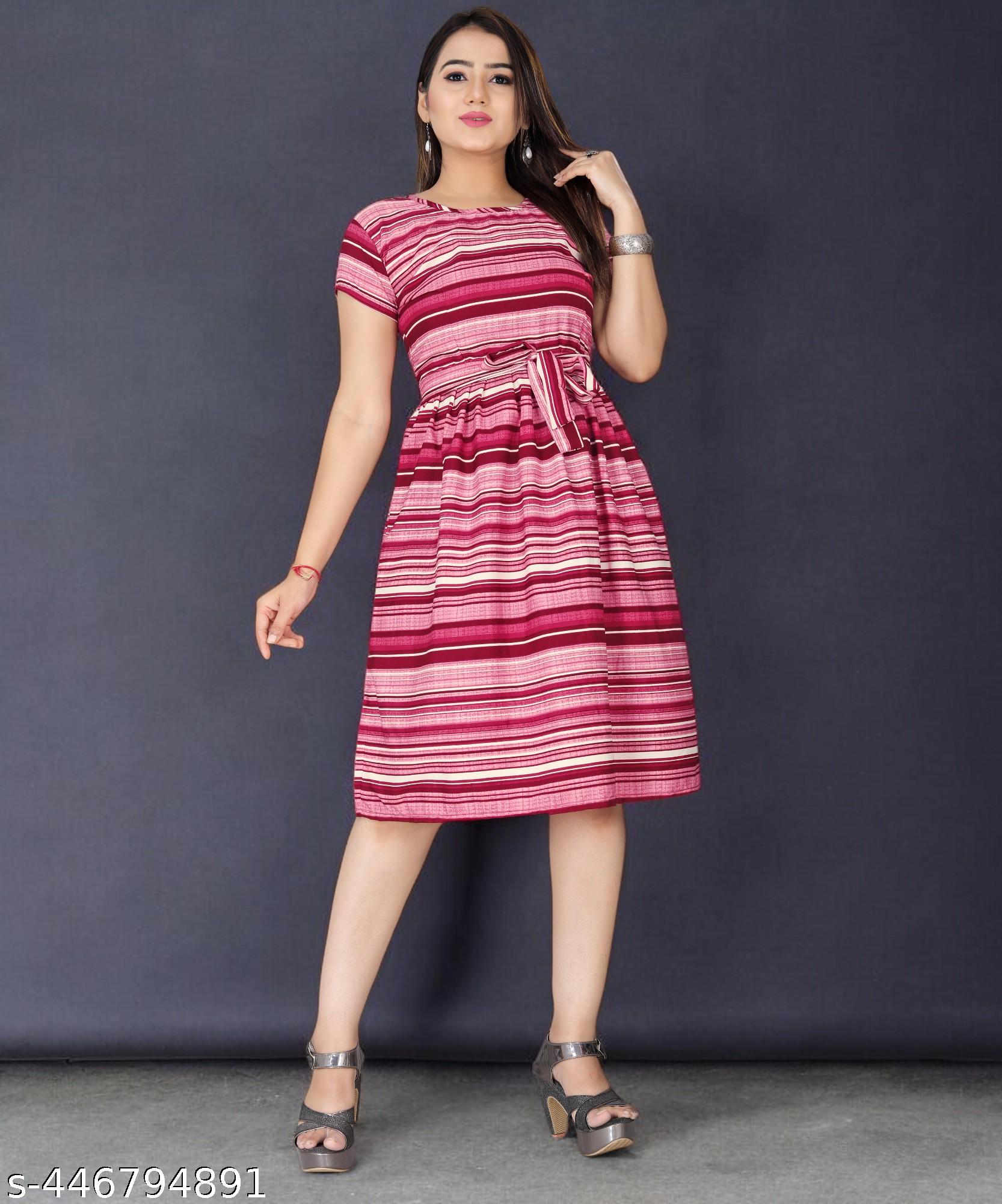 Women's One Piece Dress - Unixkart - View 4
