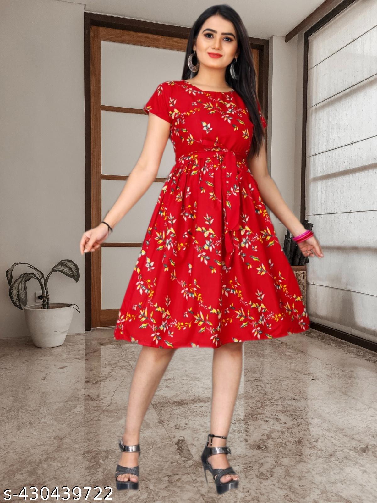 Women's One Piece Dress - Unixkart - View 4