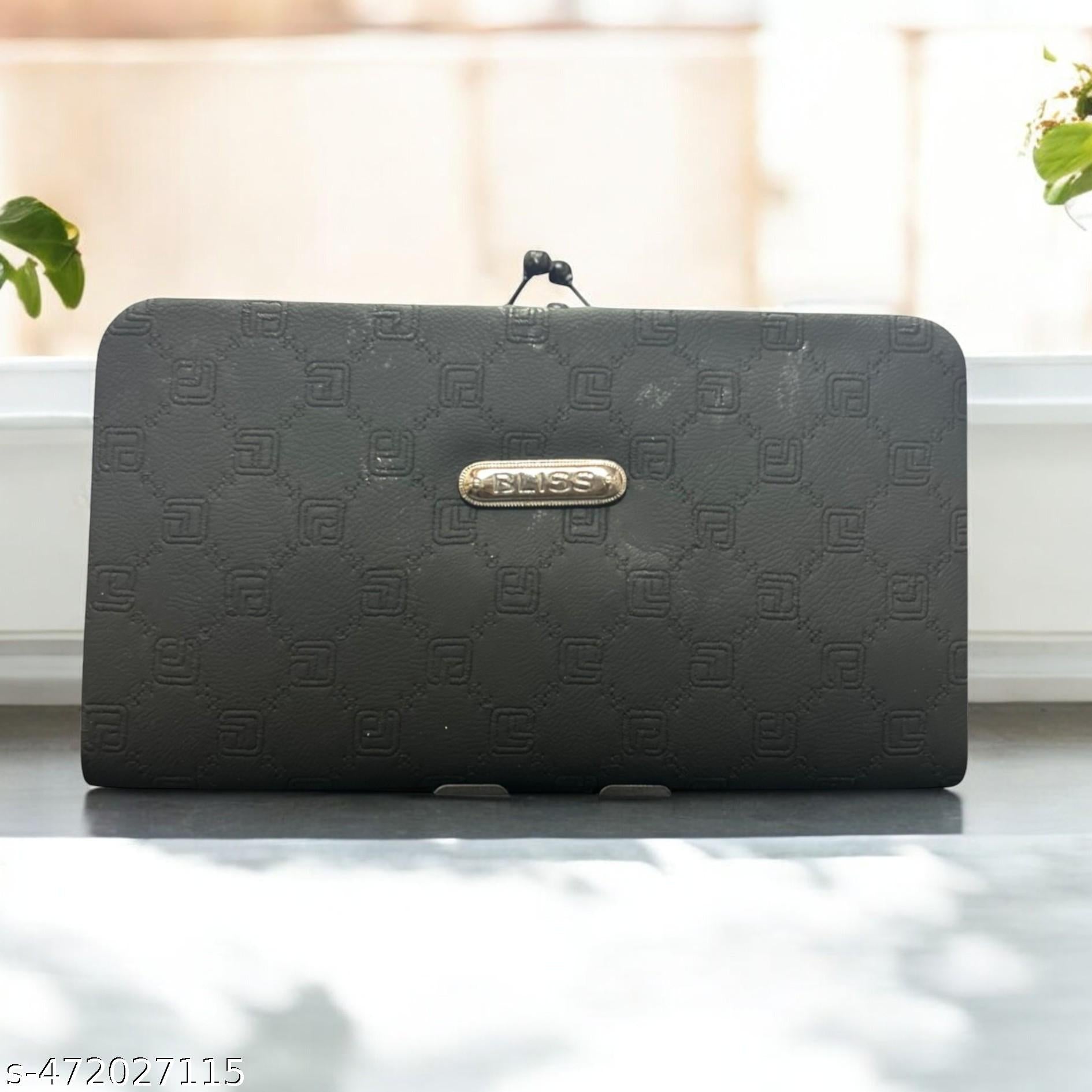 Casual Balck Latest Women Clutches - Unixkart - View 4