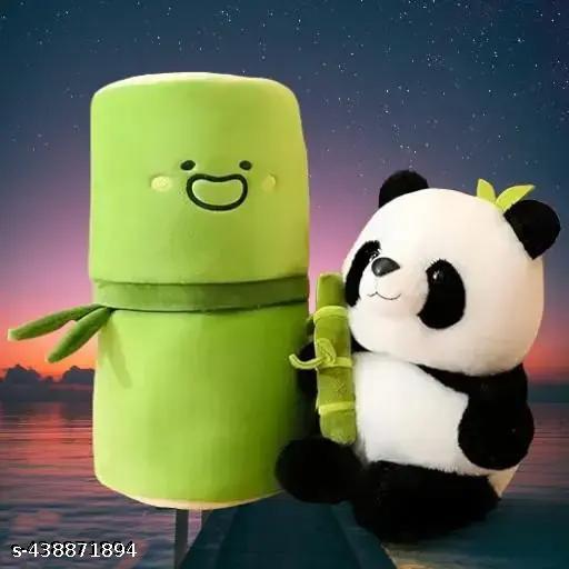 Panda Plush Bamboo Soft Stuffed Toy - Unixkart - View 4