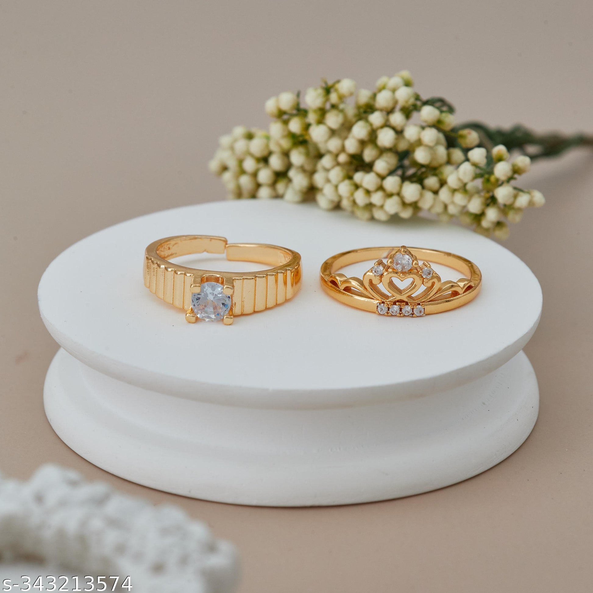 Forever Together Couple Rings - Unixkart - View 4