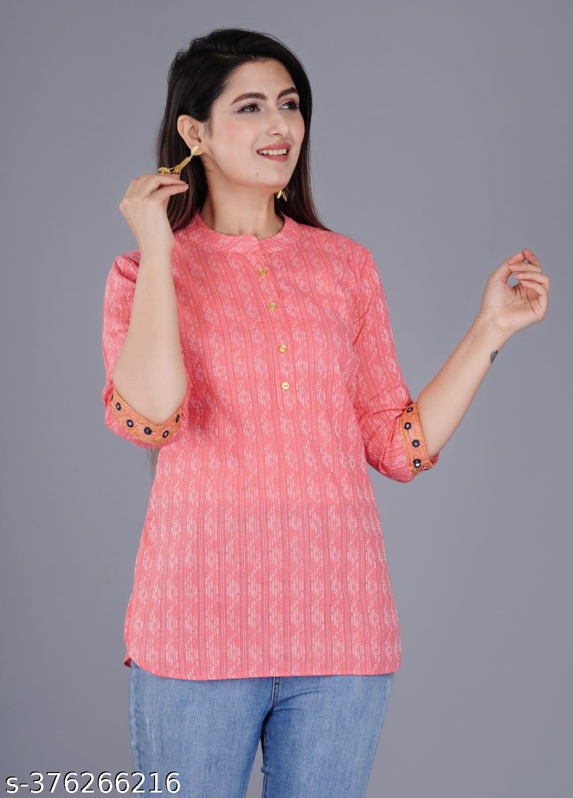Women's Cotton Casual Top - image 4