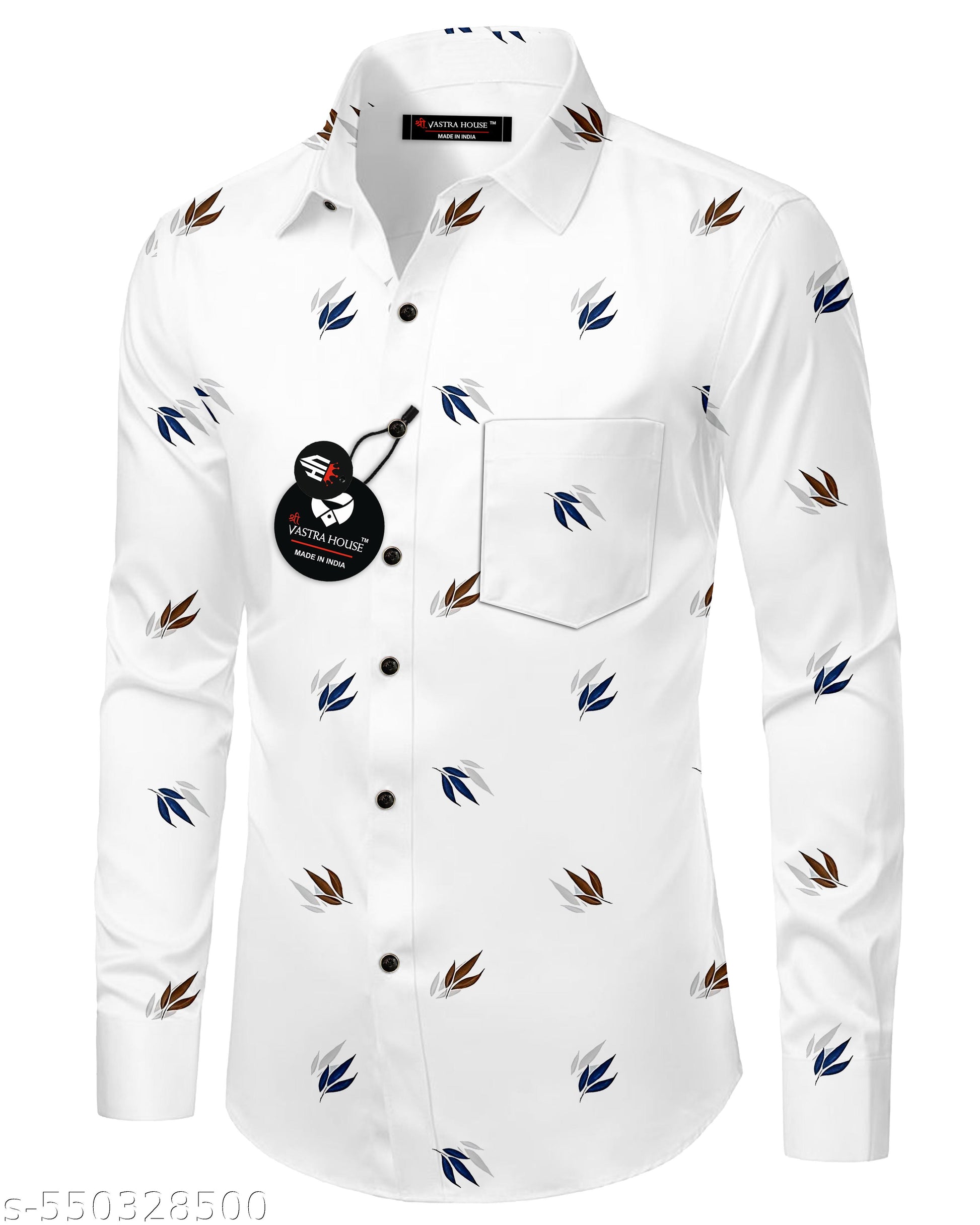 Men's Printed Glamour Shirt - Unixkart - View 4