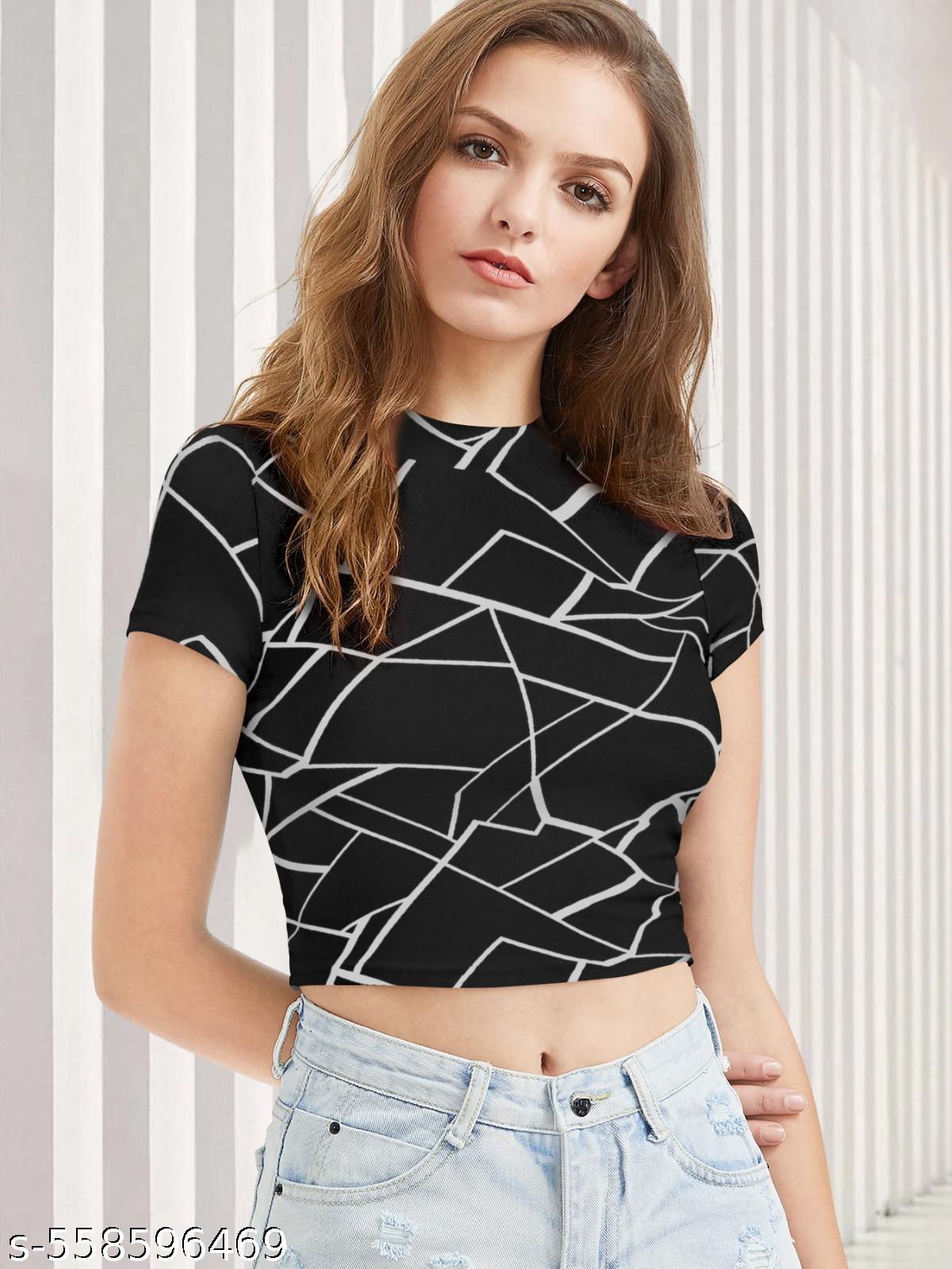 Printed Croptop - Image 4