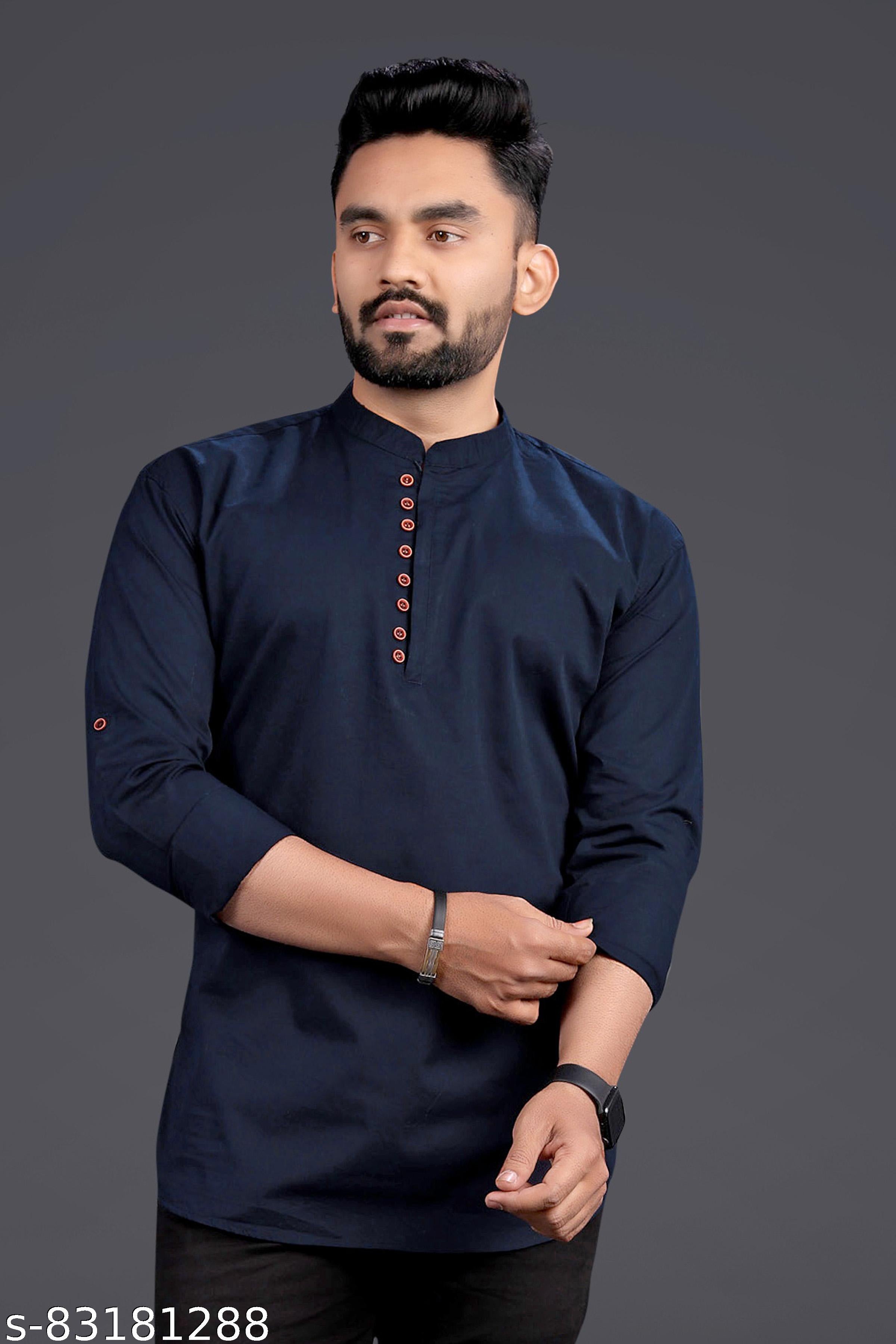 Men's Classic Kurta Shirt - Unixkart - View 4