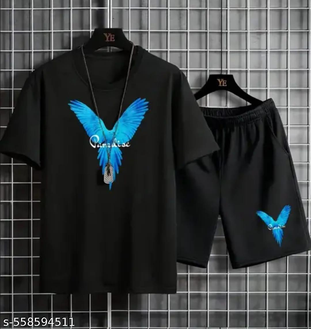 Men's T-Shirt & Bottom Co-Ord Set - image 4