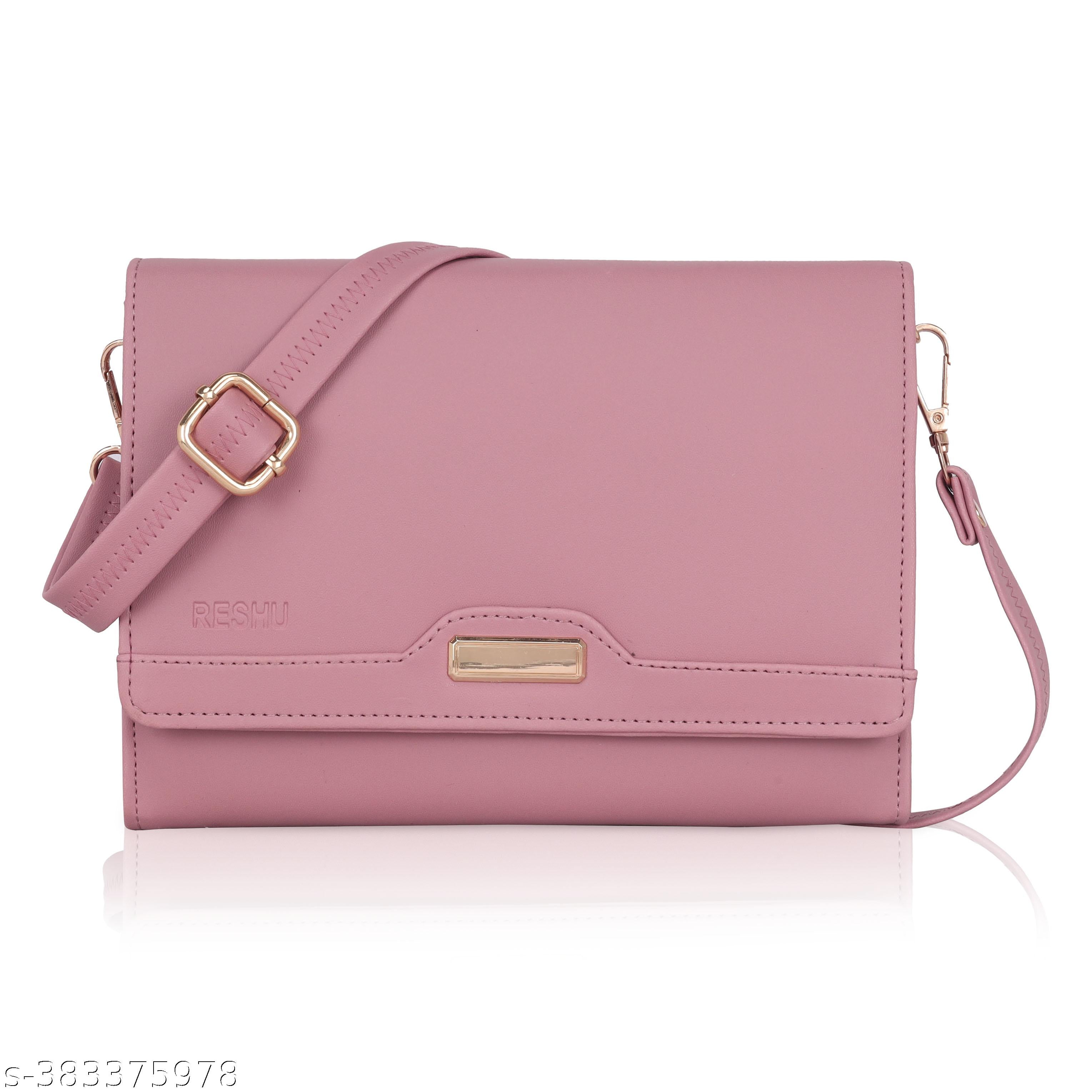 adjustable 5 zipper pocket with card holder premium stylish leather sling bag - Unixkart - View 4