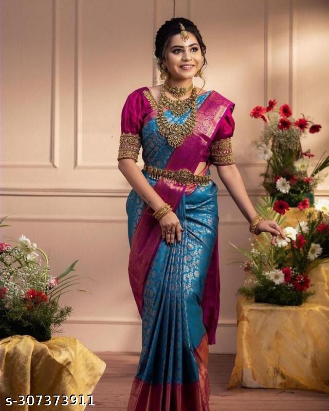 kanjivaram silk saree - Unixkart