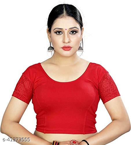 Readymade Stretchable cotton lycra Blouse - Unixkart - View 4
