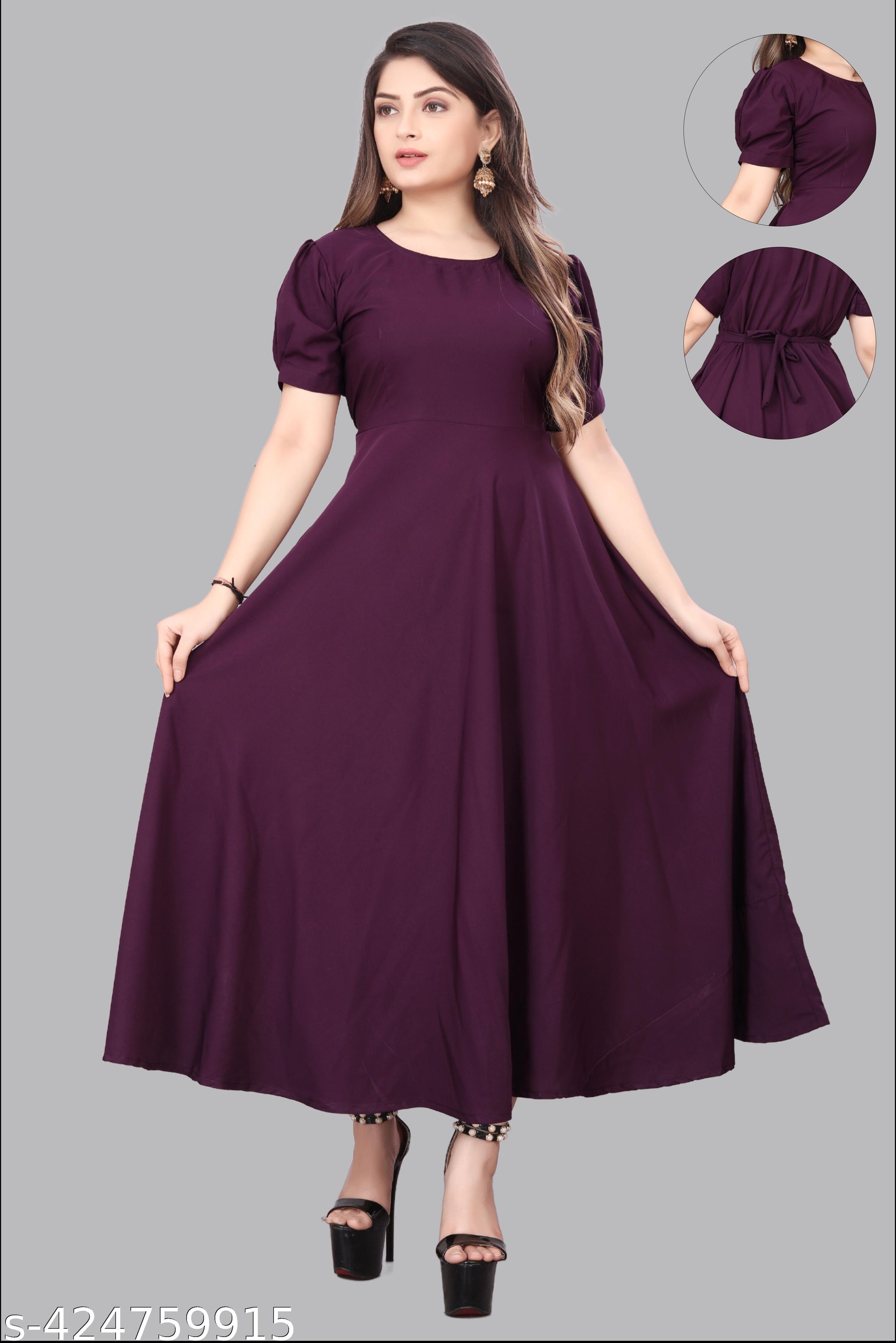 Women's Stylish Fashionable Printed Dress - Unixkart - View 4