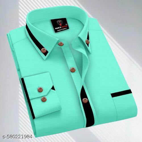 Men's Pocket Piping Design Shirt - Unixkart - View 4