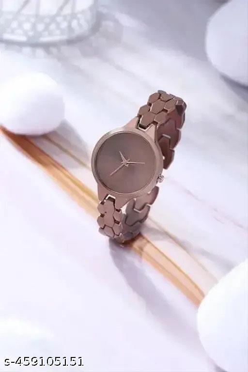Women's Rose Gold Casual Analog Watch - image 4
