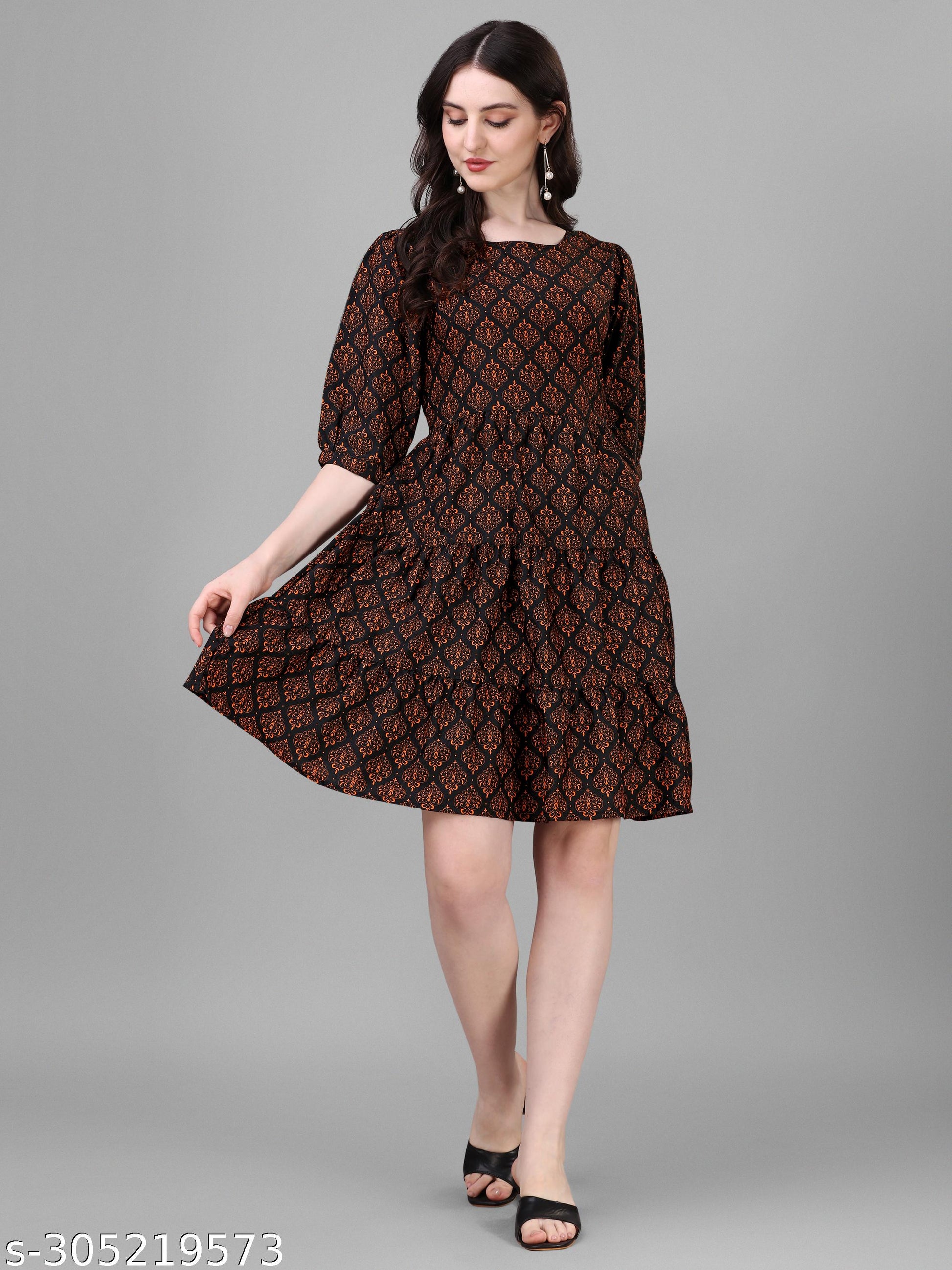 Women's Western Tunic Dress - Unixkart - View 4