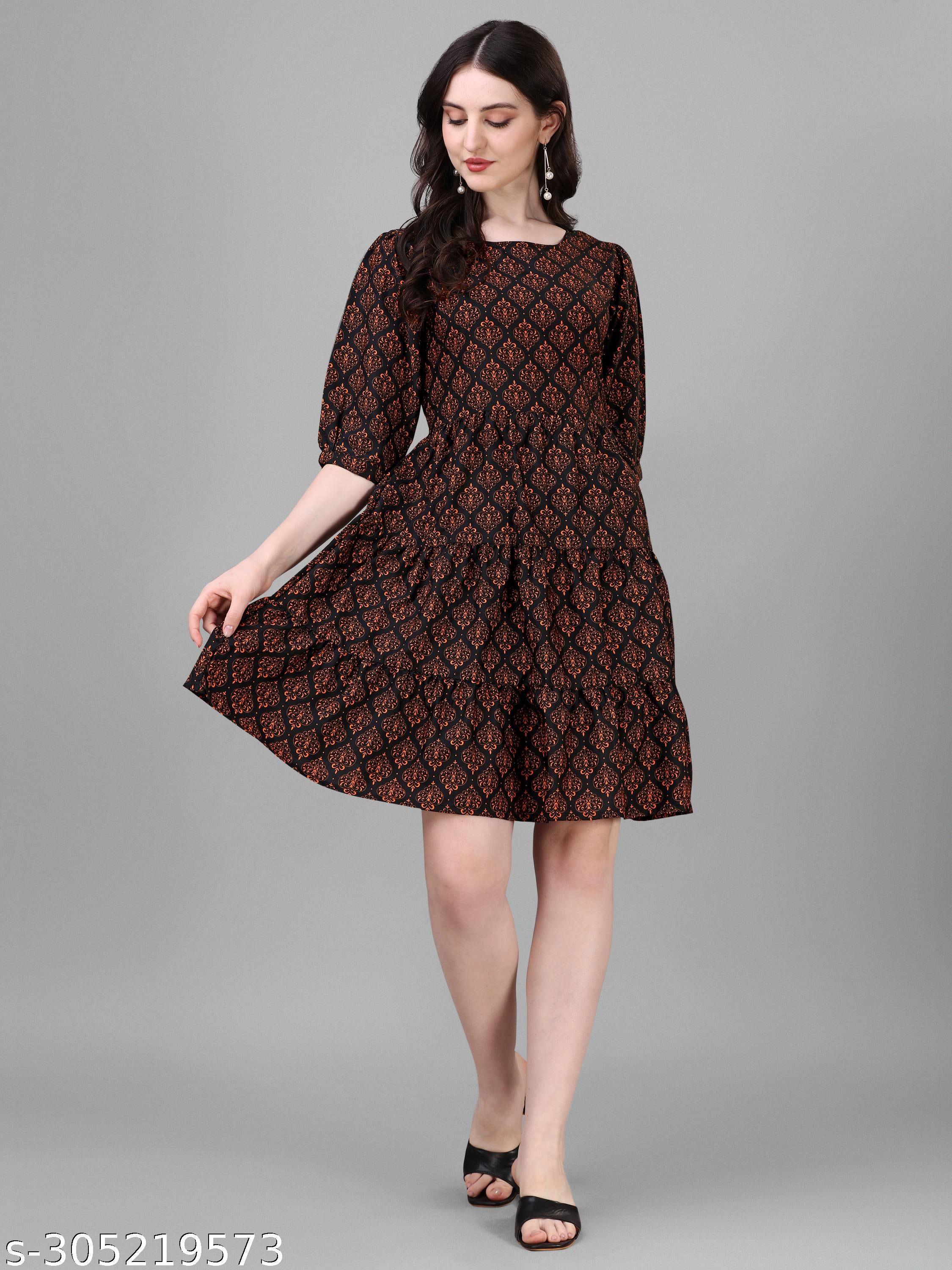 Women's Western Tunic Dress - Unixkart - View 4
