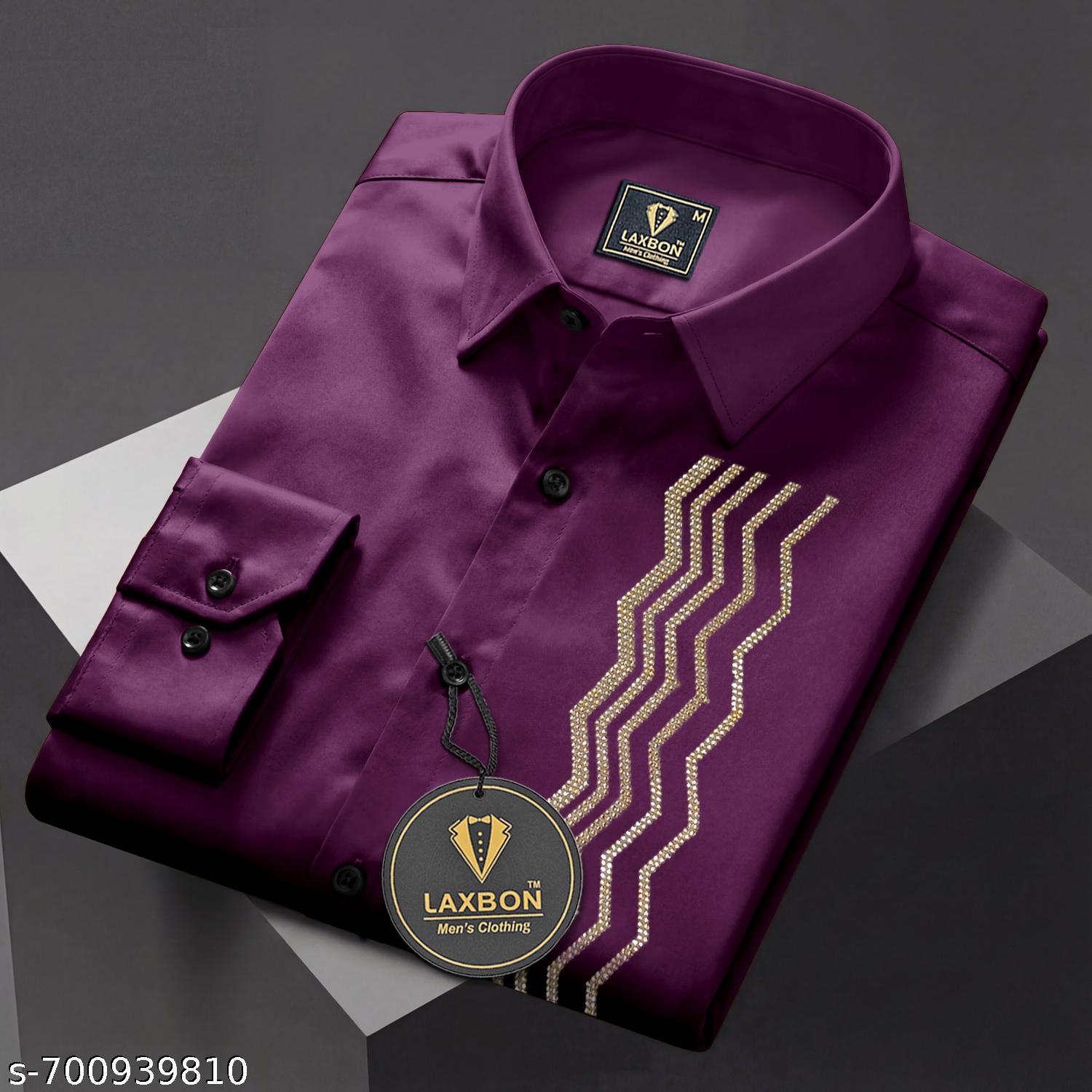 Men's Premium Stone Design Kurta Shirt - Unixkart - View 4