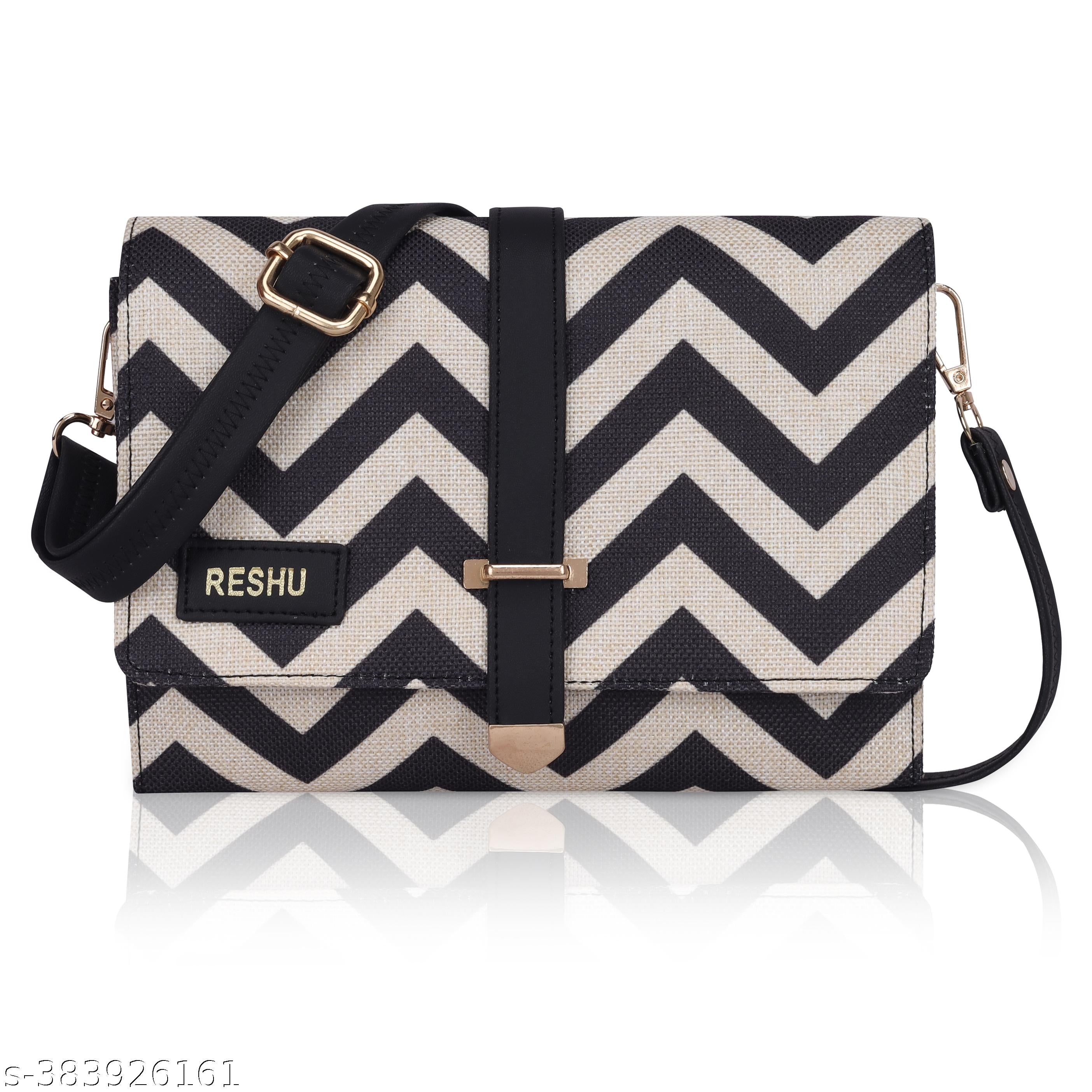 adjustable shoulder strap 6 card slot premium PU leather dialy use for travel party wear college bag for women - Unixkart - View 4