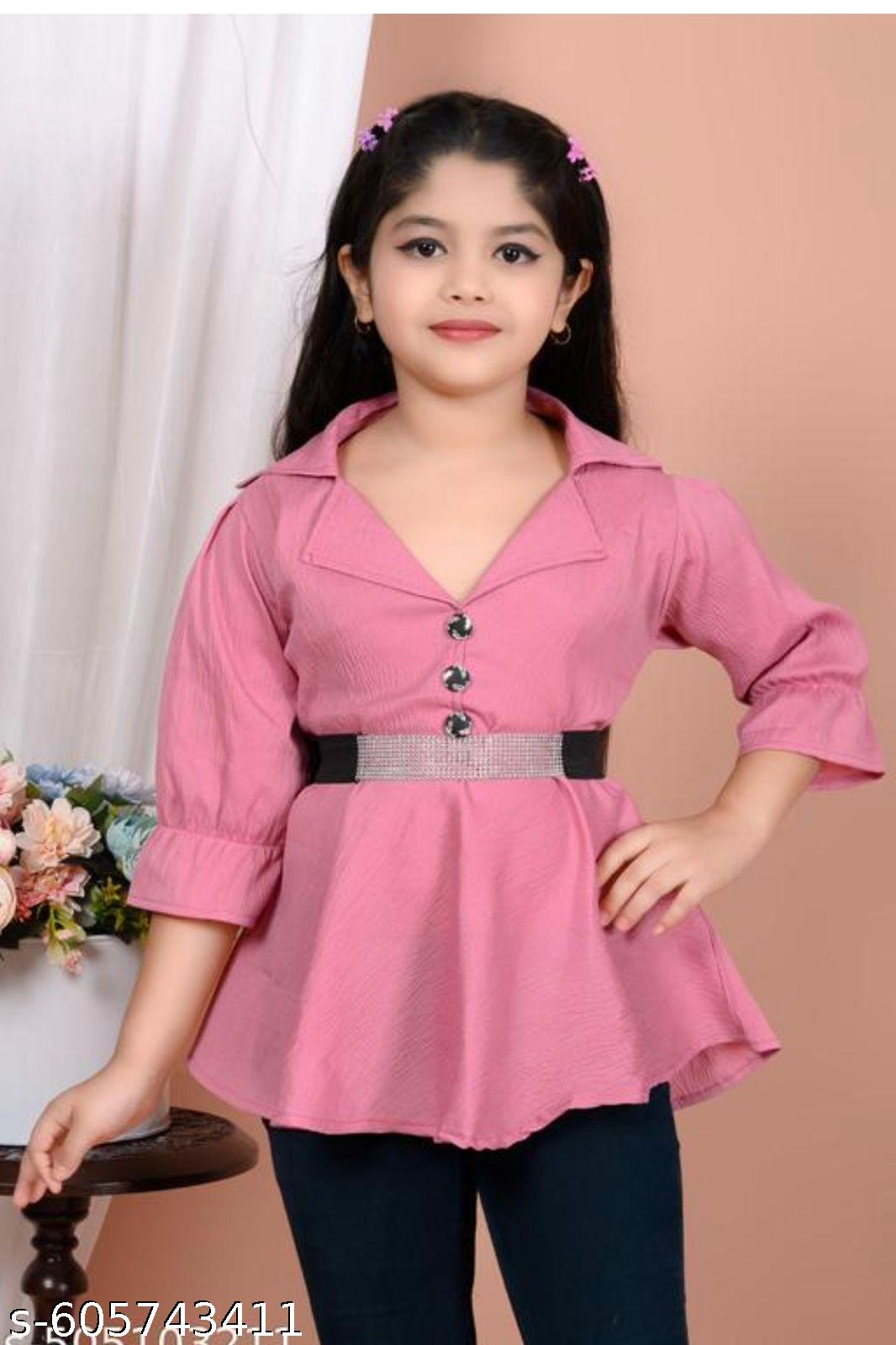Girls Stylish Casual Top - Unixkart - View 4