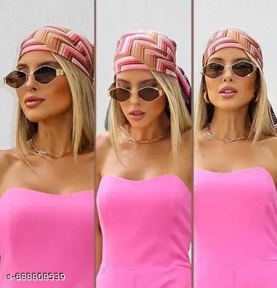 Metal Frame Polygon Sunglasses Women Men Driving Sun Glasses Clear Lens - Image 4