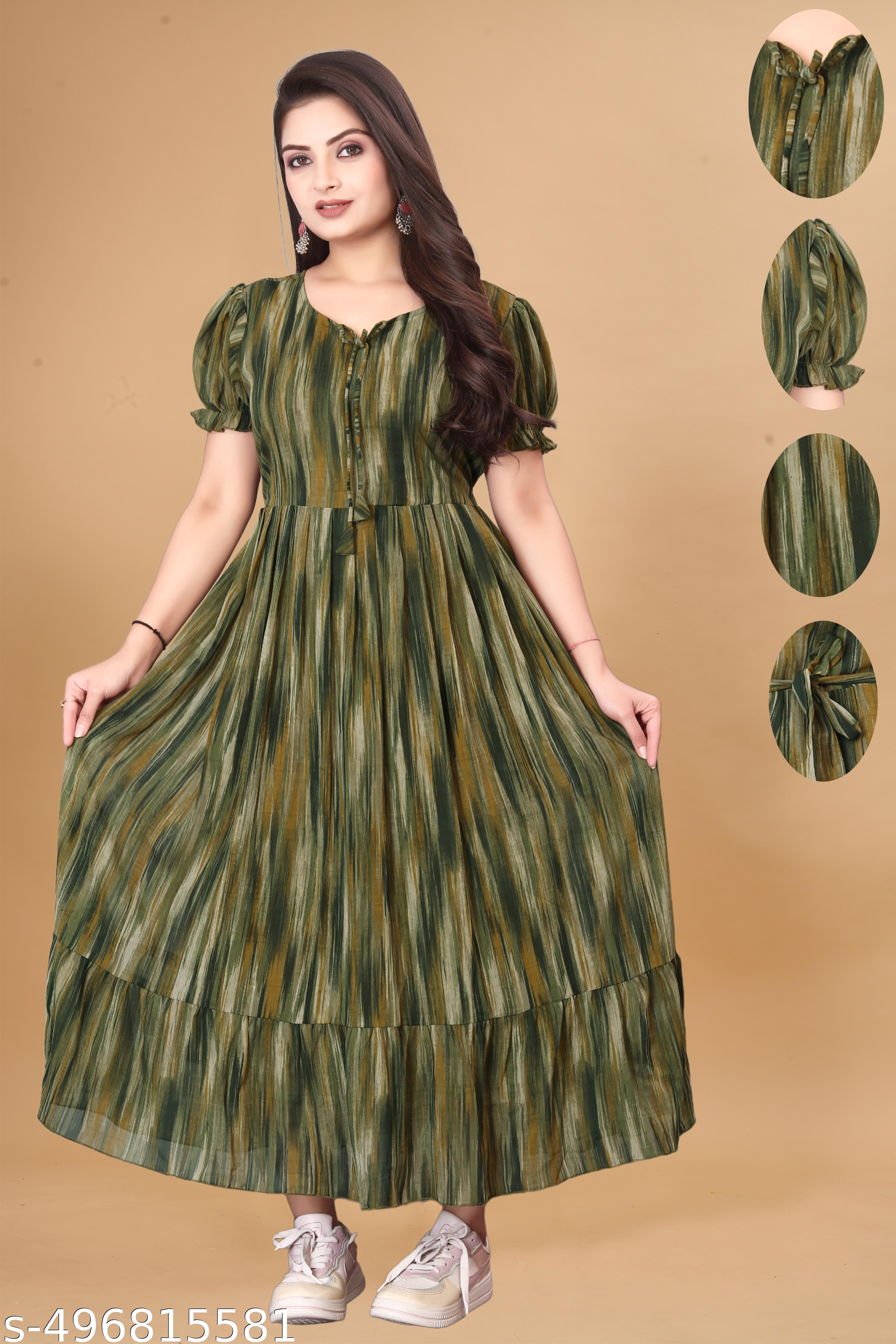 Women's Classy Modern Dress - Unixkart - View 4