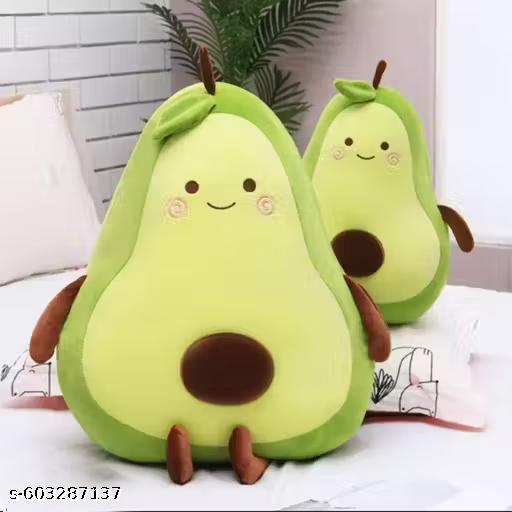 Avocado Cushion Stuffed Plush Soft Toy - Unixkart - View 4