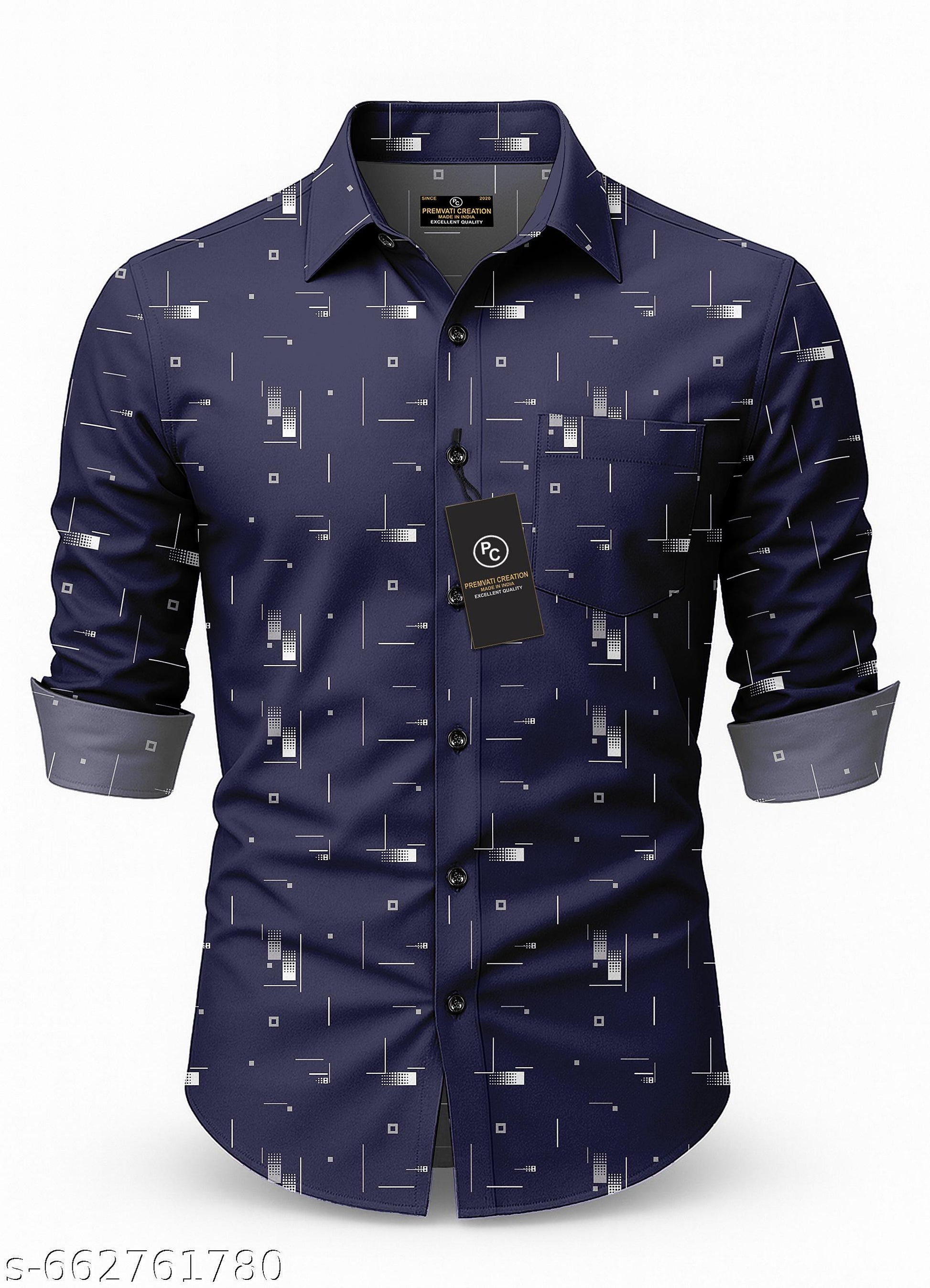 Men's Trendy Casual Shirt - Unixkart - View 4