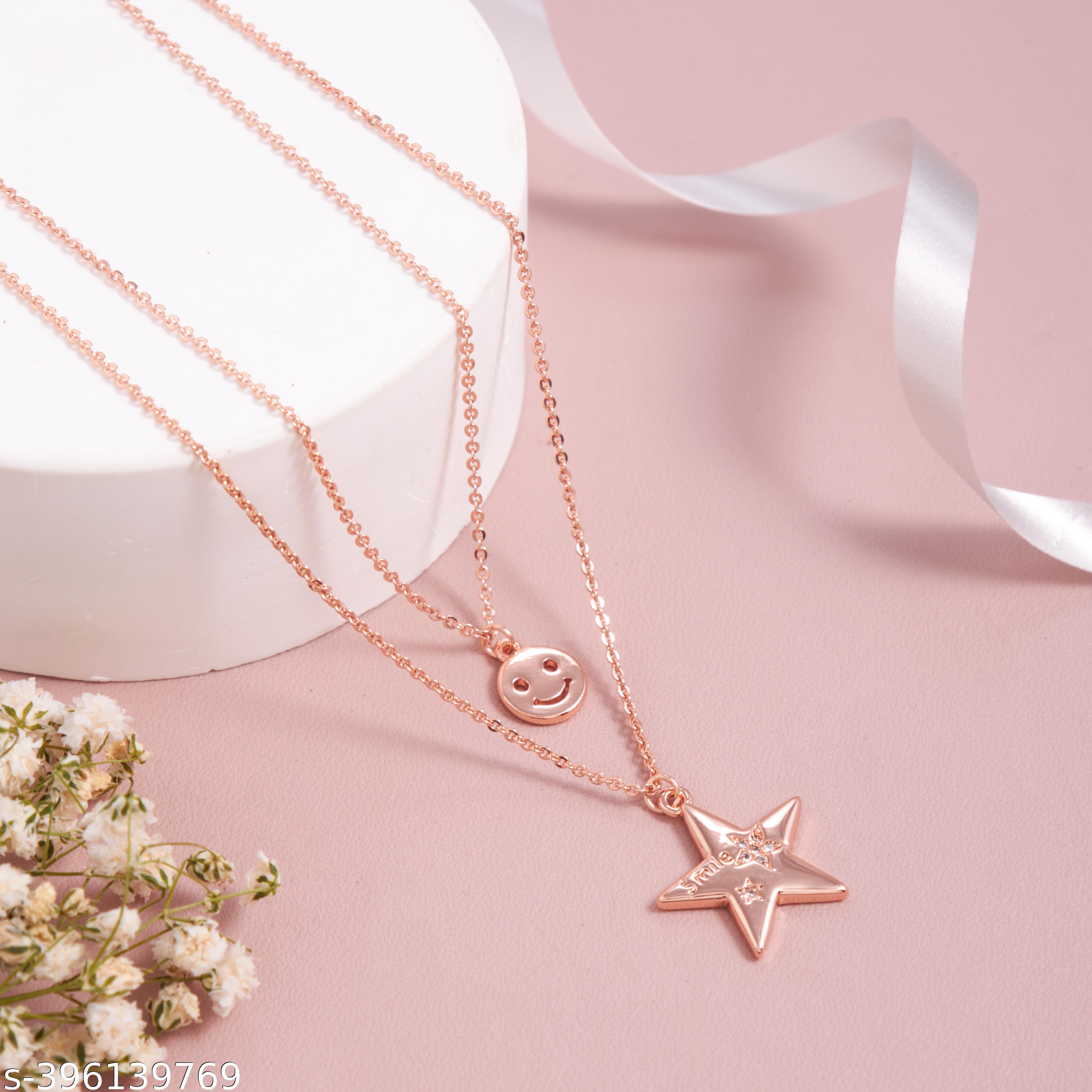 Sizzling Glittering Women Necklaces & Chains - Unixkart - View 4