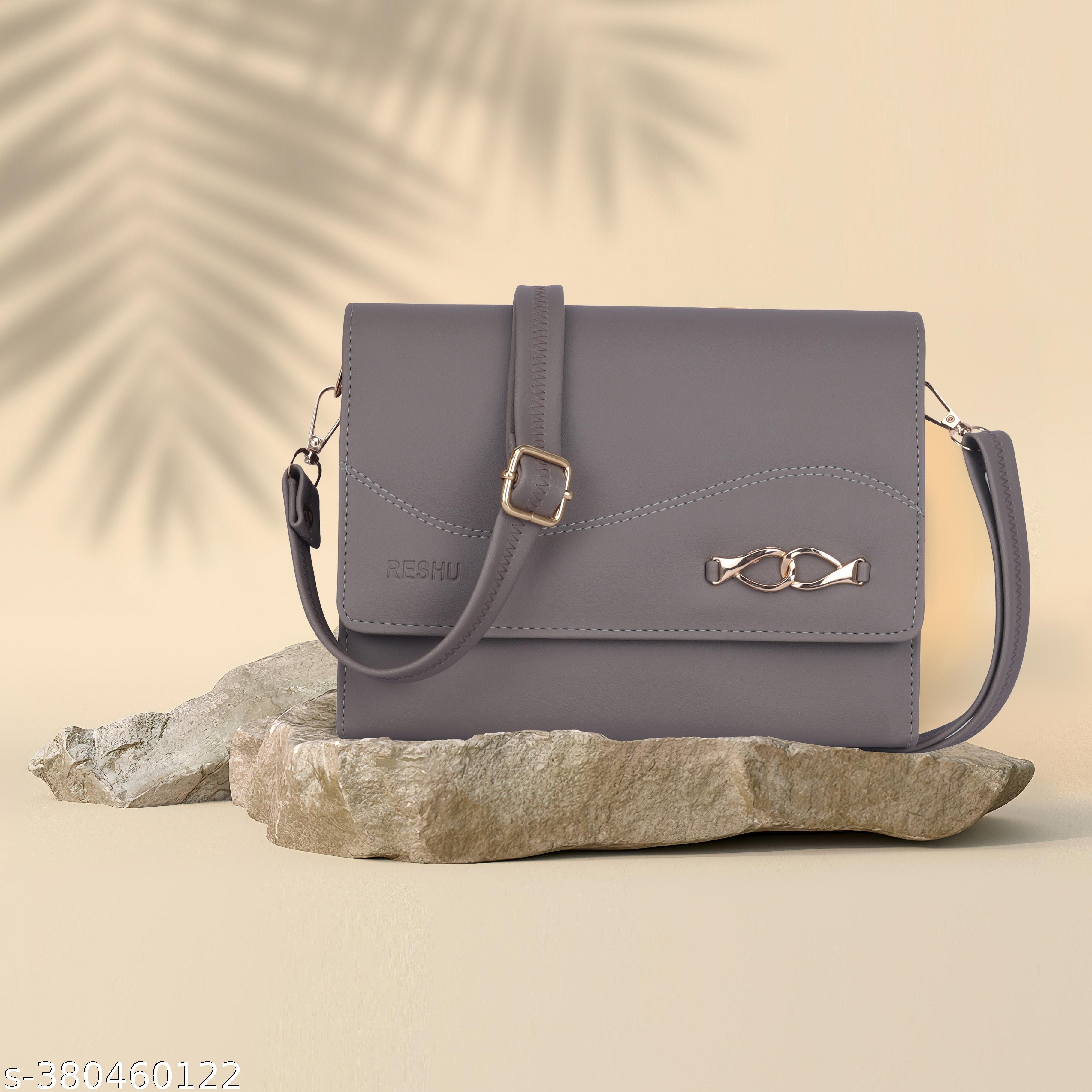 adjustable strap handmade premium PU leather with 6 card slot and zipper bag for women - Unixkart - View 4