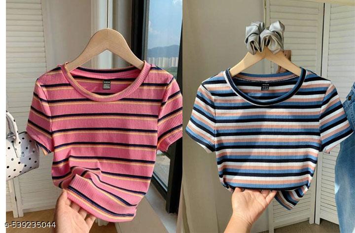 Women's Trendy Ribbed Crop Top - image 4