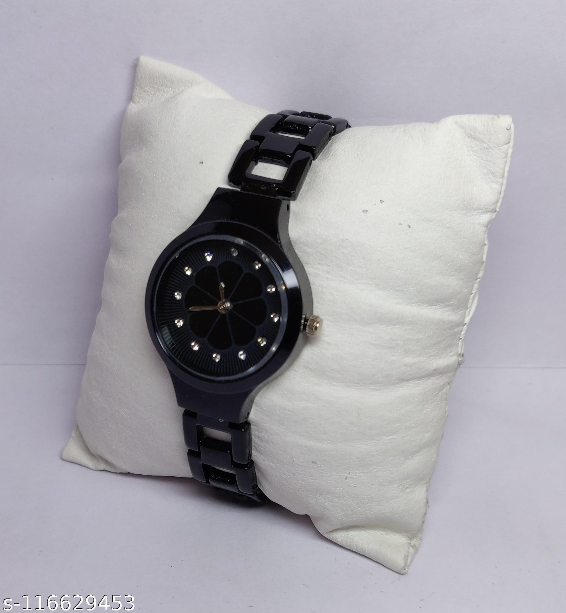 New Flower Textured Designer Metal Analog Watches for Women - Image 4
