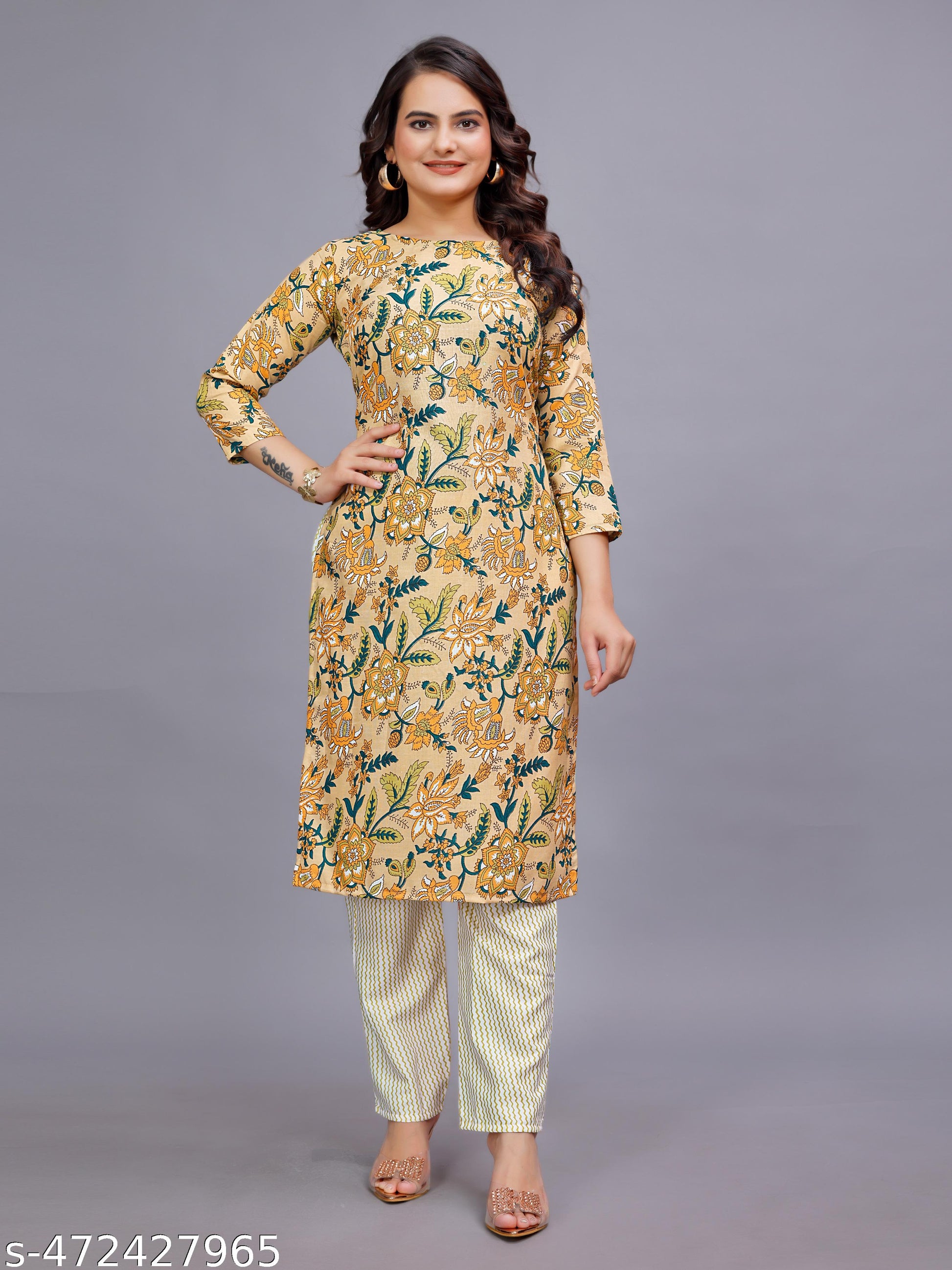 Women's Kurti Set - Unixkart - View 4